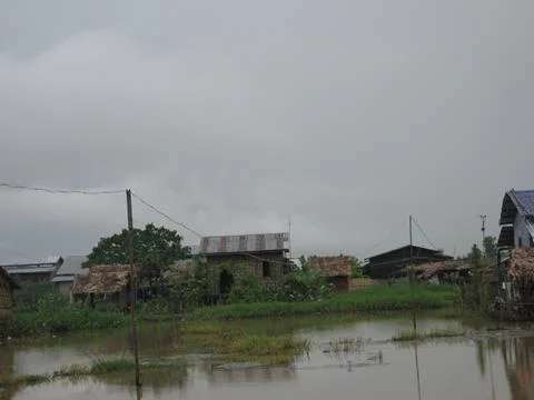A Storm Ravaged Myanmar Village