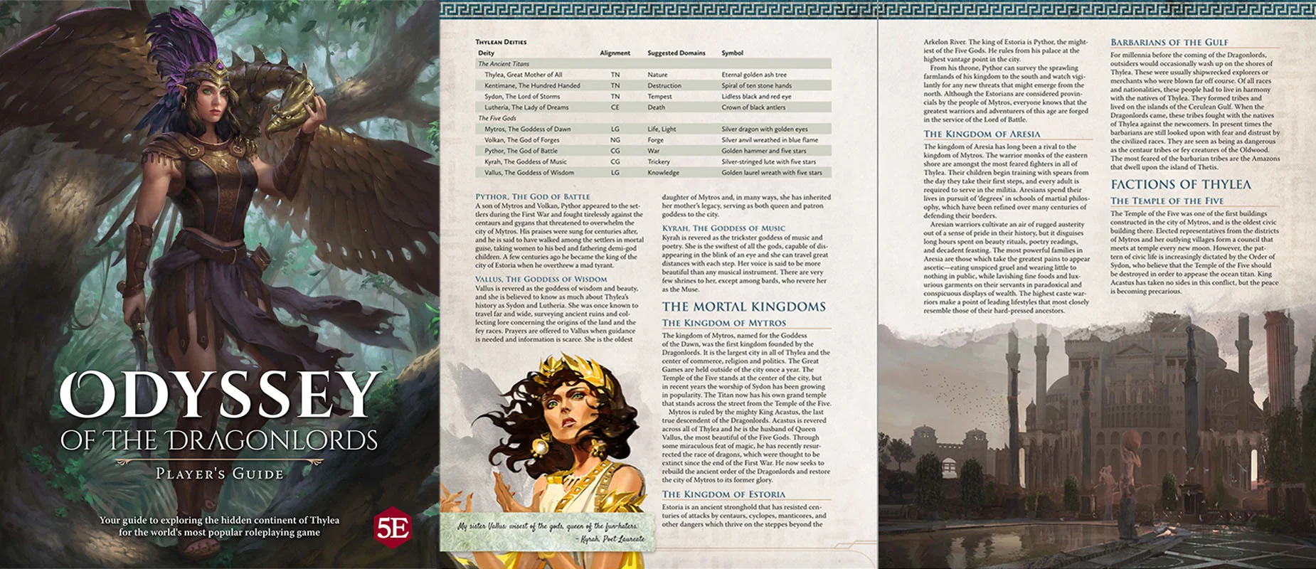 Player’s Guide to Odyssey of the Dragonlords