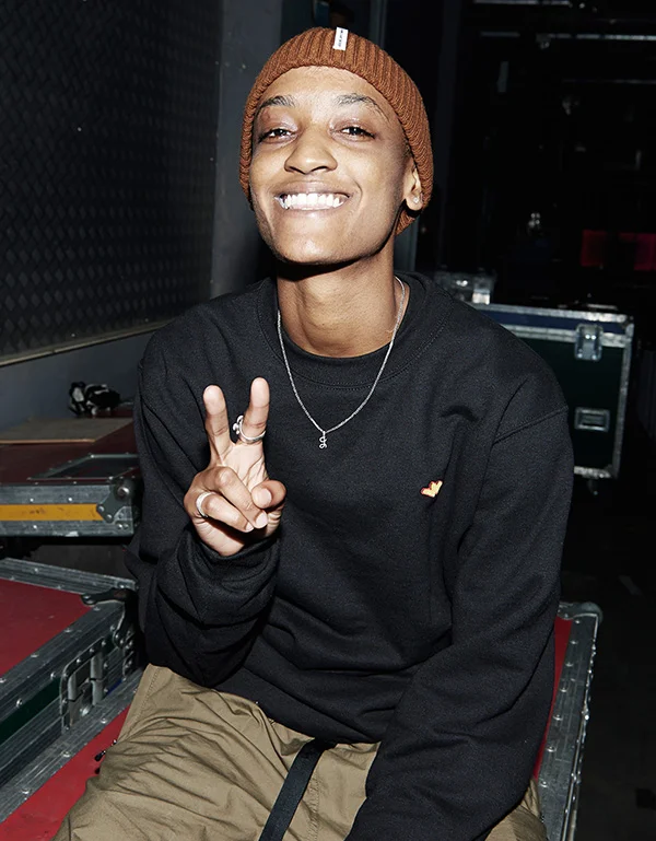 Syd Tha Kyd from the headlining band 'The Internet'.