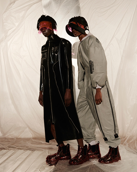 All clothes and accessories: Teodora Mitrovska / Shoes: Cathrine Denniss at Hundred showroom