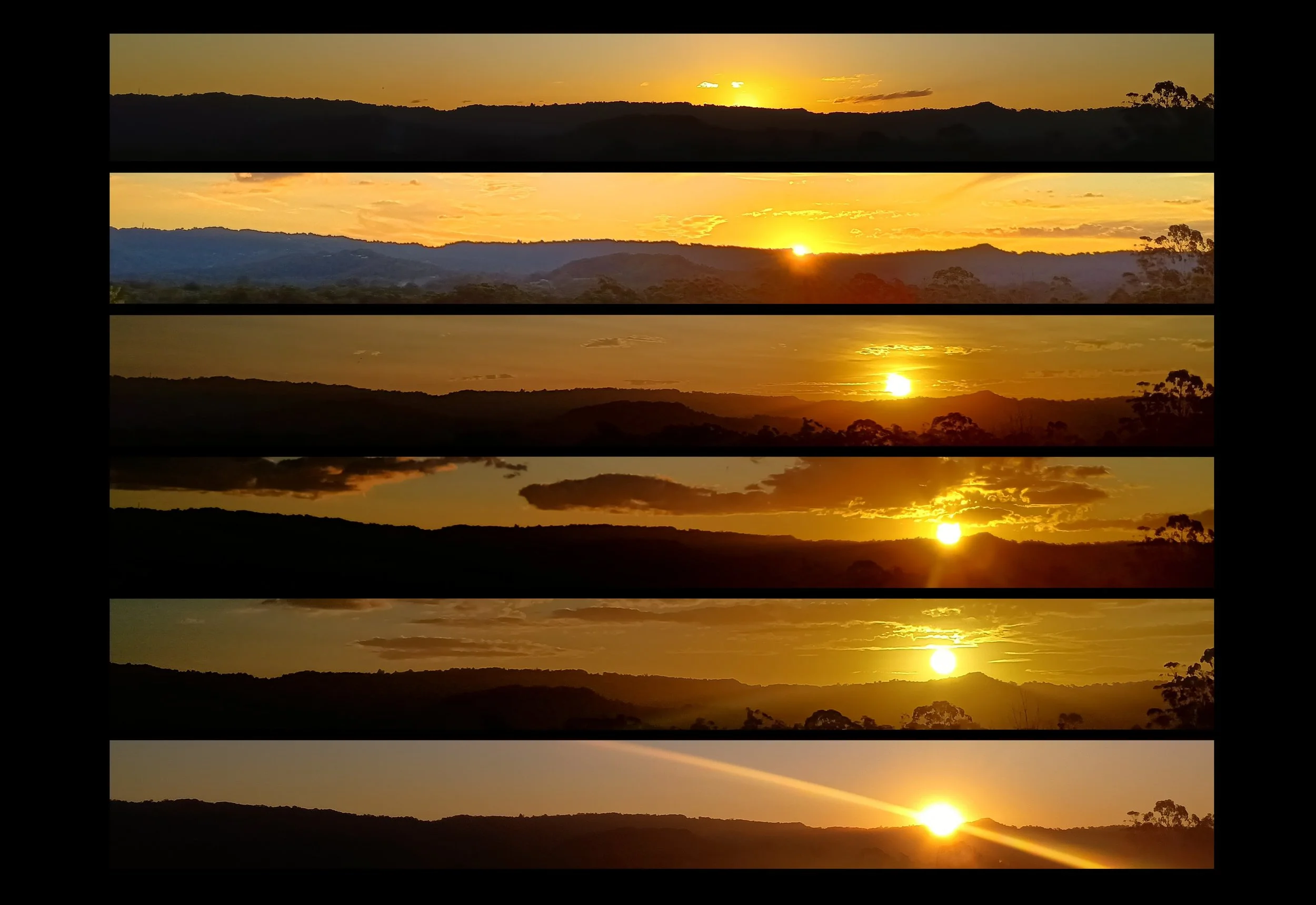 22. Sunset over Woombye Valley (Copy)