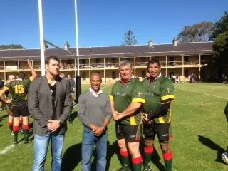Ben Roberts Smith VC, George Gregan , Murray Harley and Jim Williams