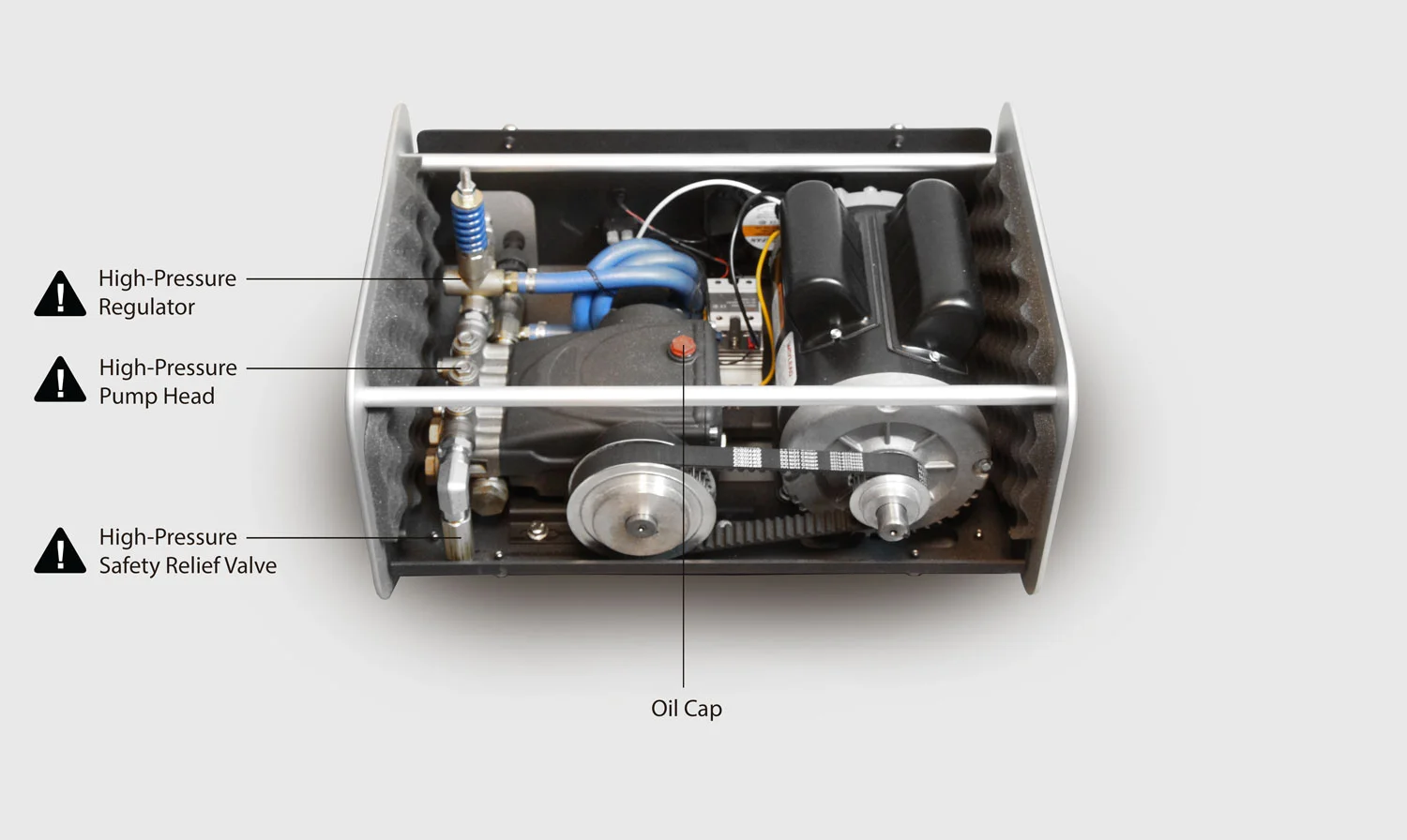 WAZER PUMP BOX INSIDE