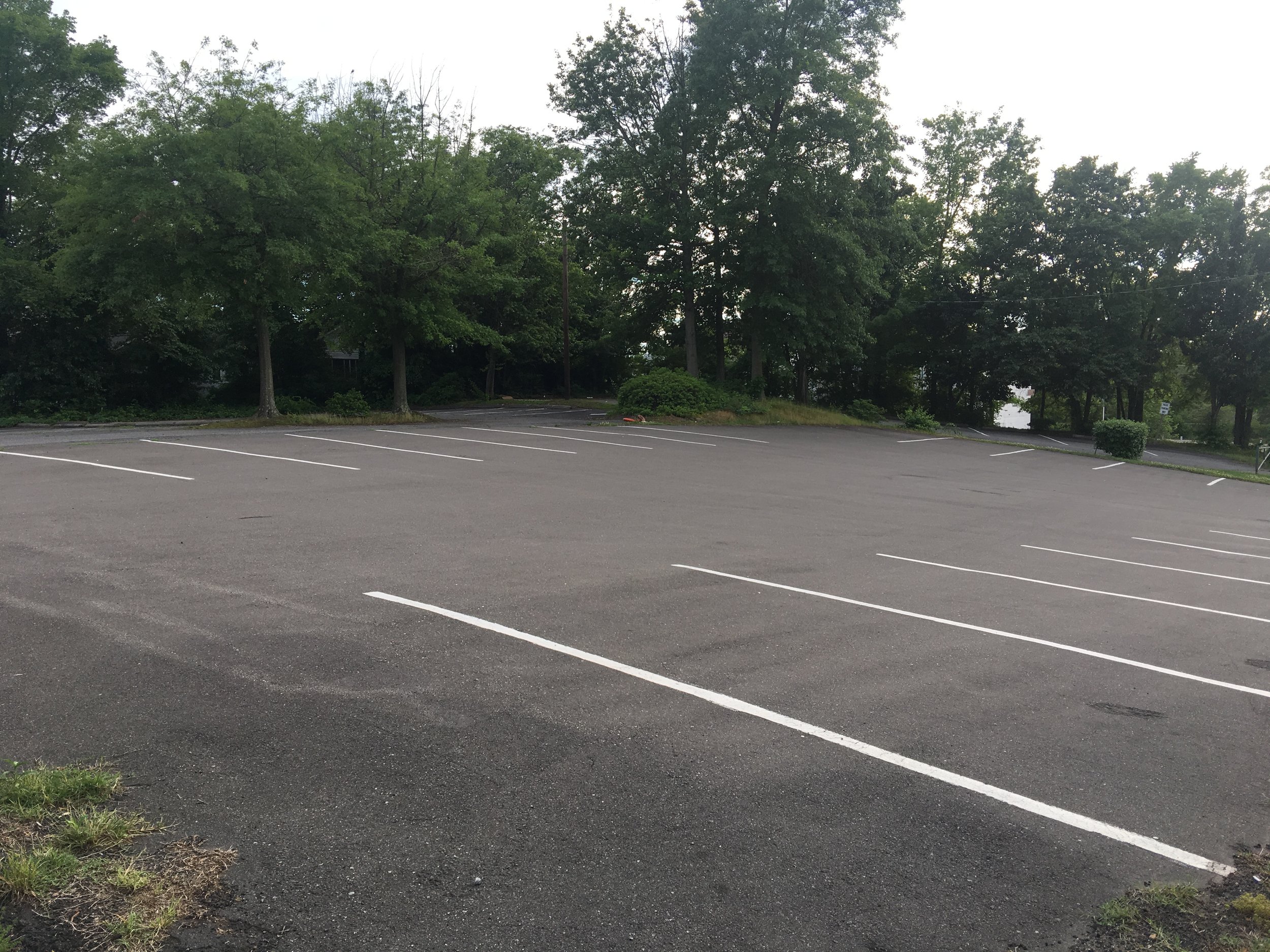 Parking lot 2/3 for Mount Vernon Baptist Church.