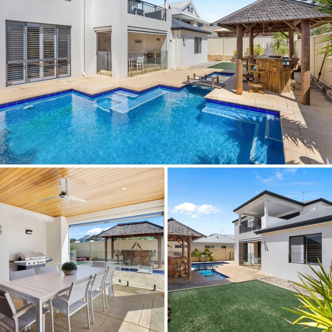 🏡 Just Listed 🏡
 
🌟 Check out this stunning luxury family home in the ever so popular suburb of 📍Burns Beach and located a very short 900m to the pristine Burns Beach!
 
This beautiful home offers: 
🚗 Plenty of parking
🛌 5 bedrooms
🛁 2 bathroo