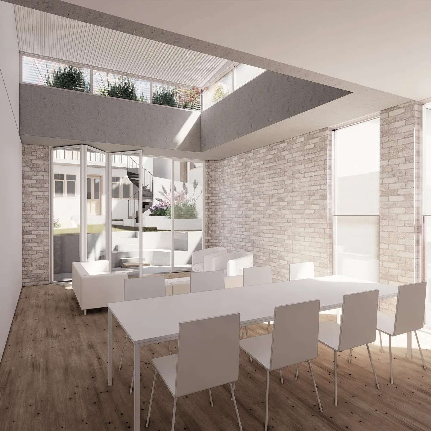 Living room WIP for our pair of semis in South Bondi