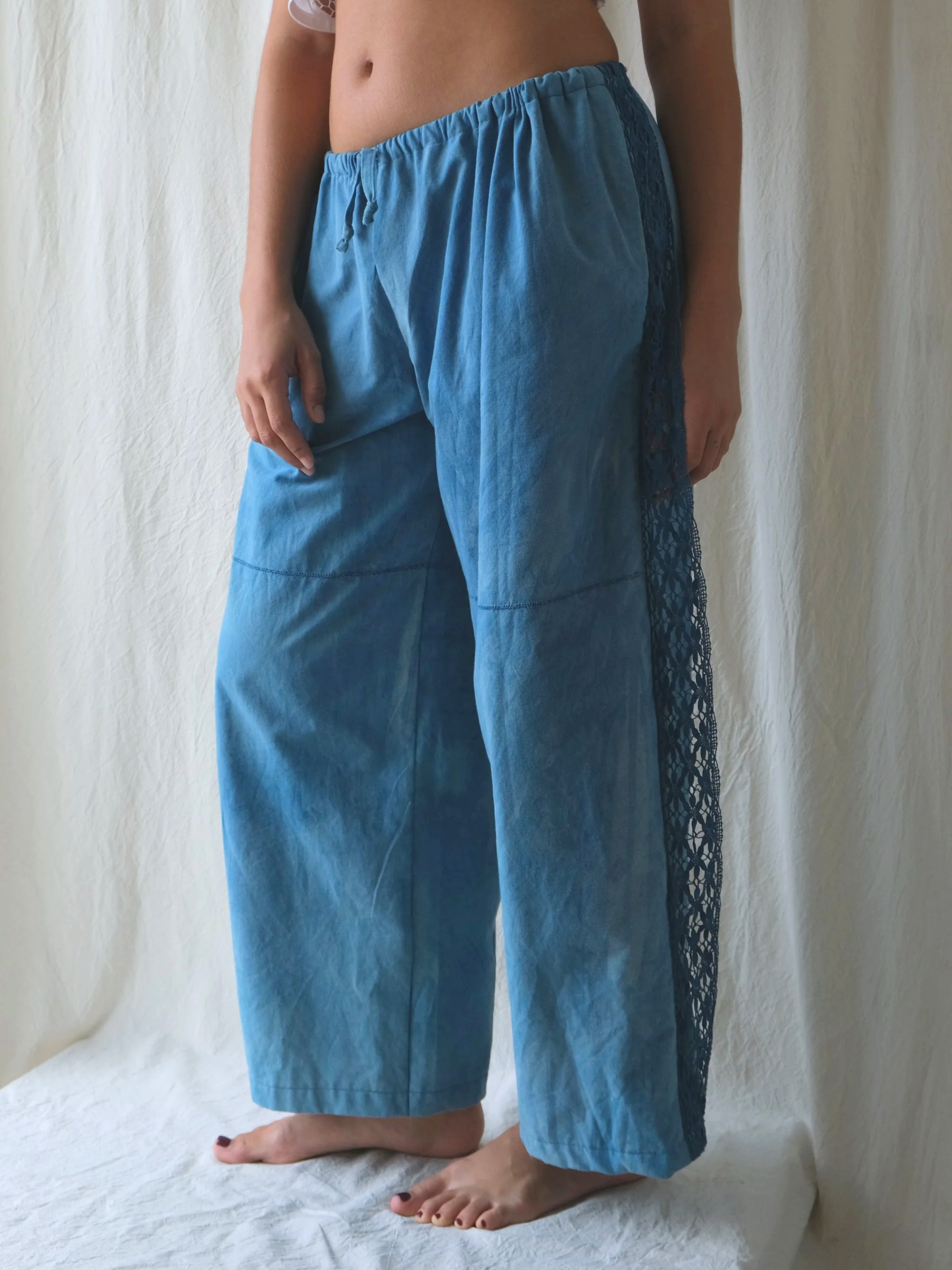 Indigo Dyed Vuela Pant (S -Petite)