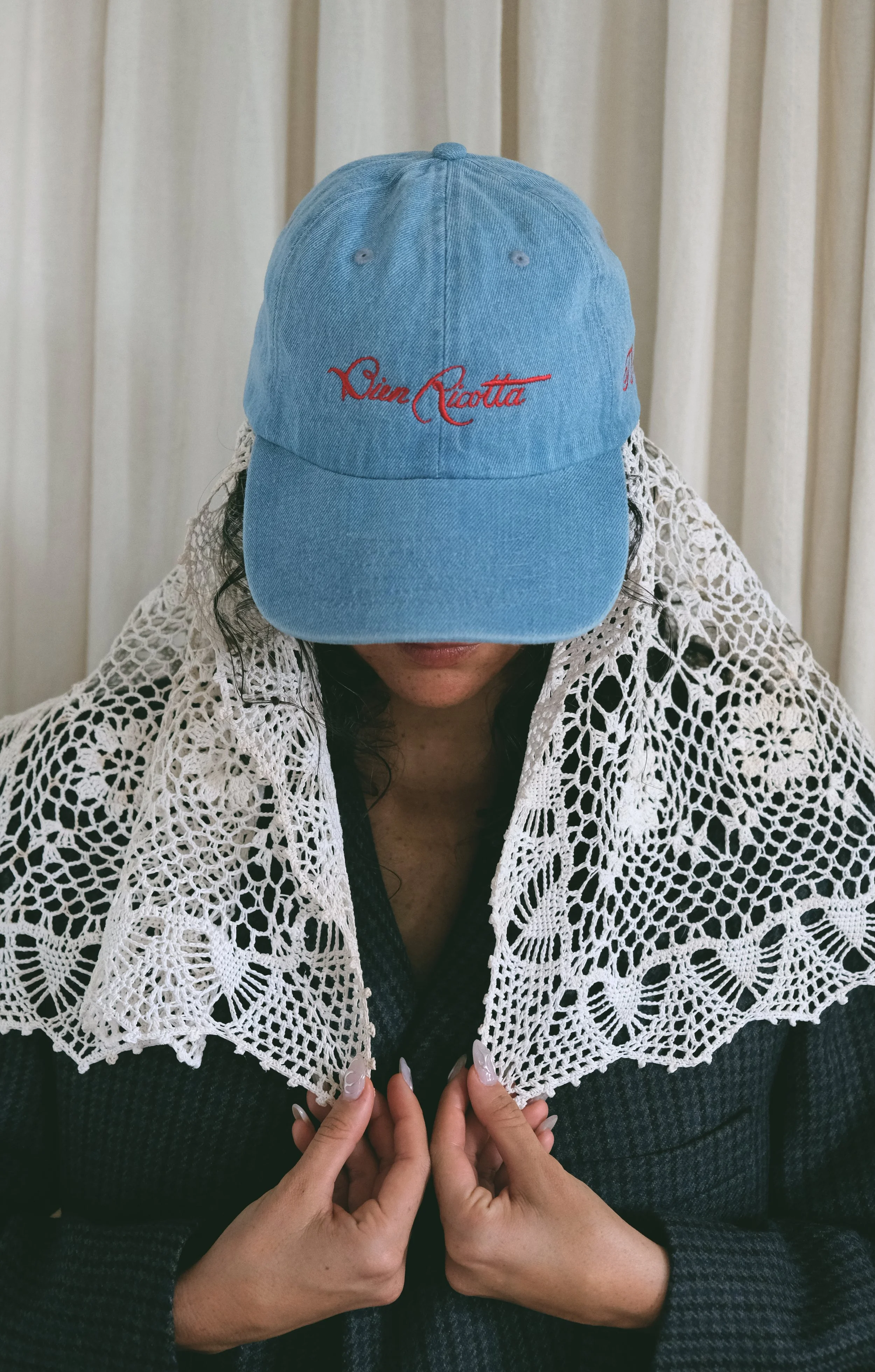 PRE ORDER BIEN RICOTTA EMBROIDERED CAP
