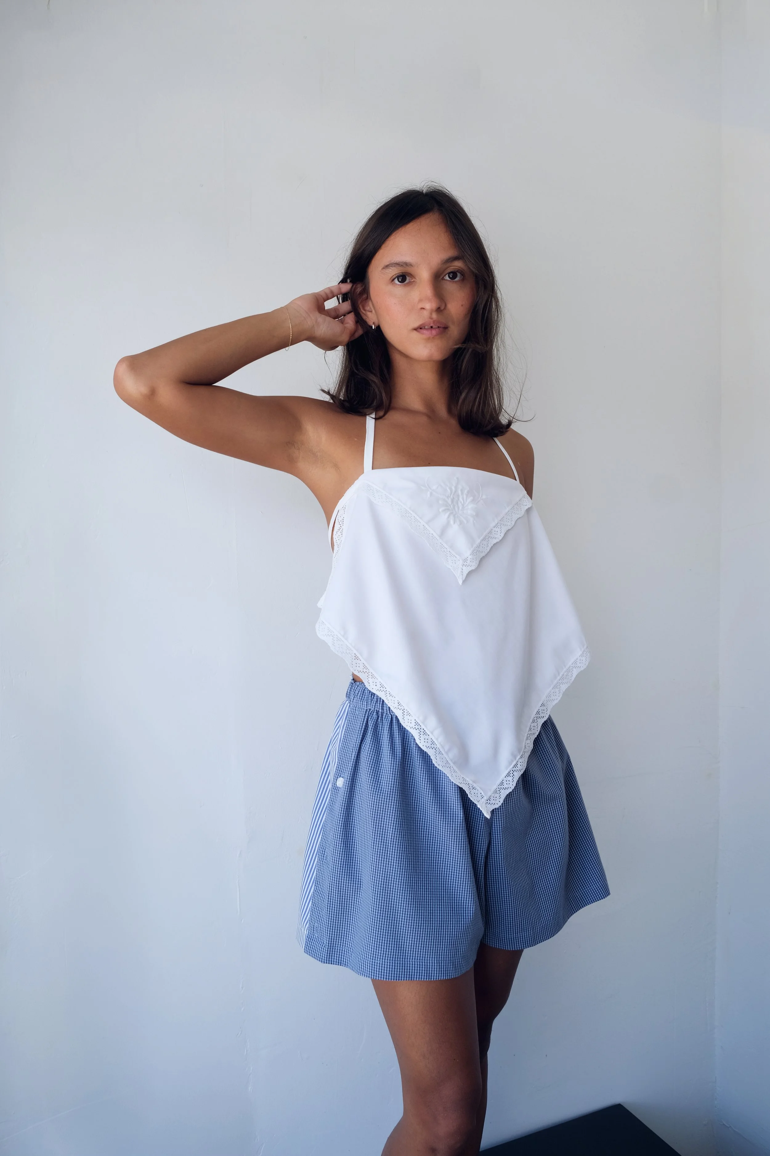 White Chiqui Serviette Top  (OS)