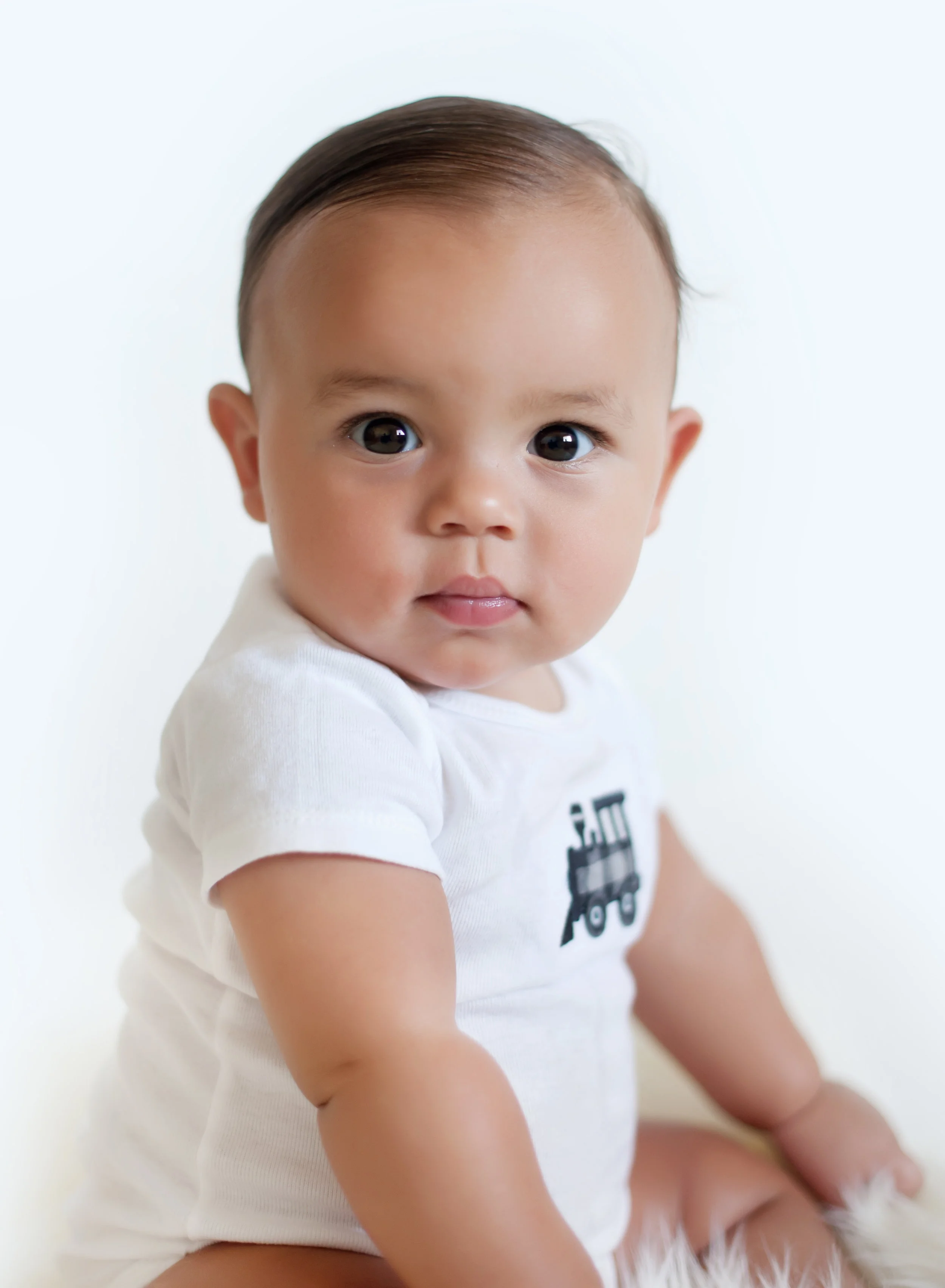 Baby Evan, a natural in front of the camera. - Riverview FL