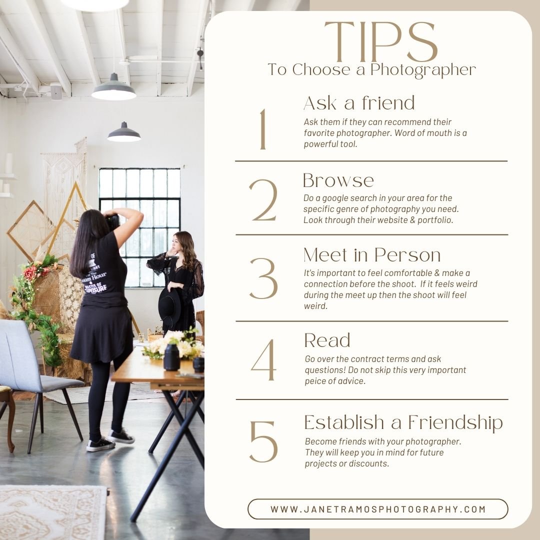 How to find a photographer you love... 