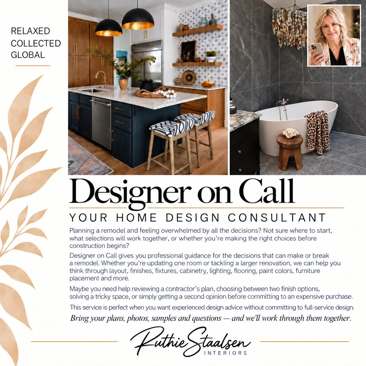 Ruthie Staalsen Interiors Design Services