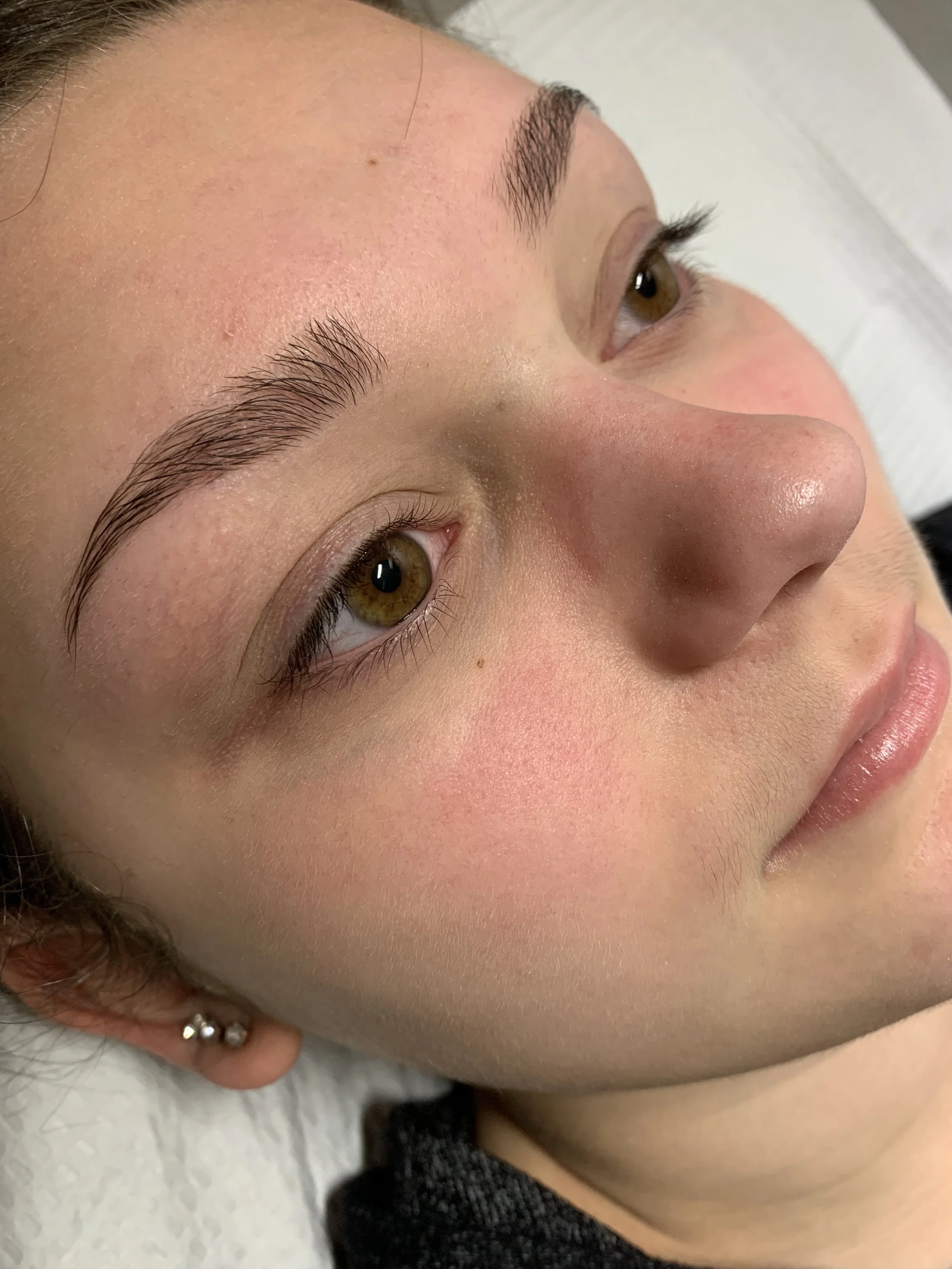 before a lash lift &amp; tint