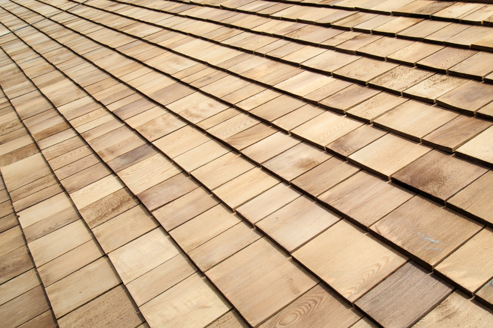   CEDAR SHAKES AND SHINGLES →  