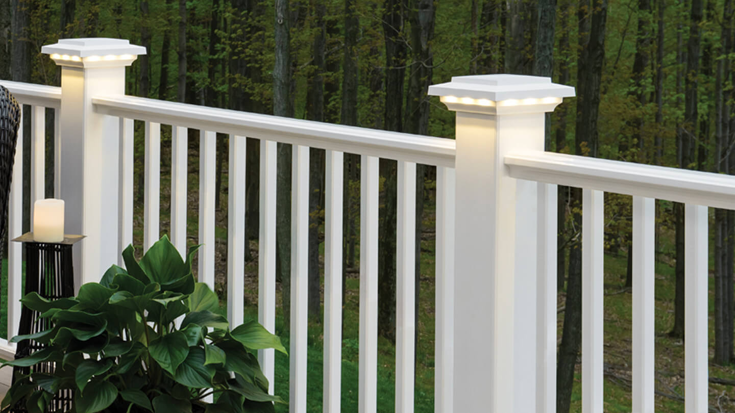   COMPOSITE &amp; PVC RAILING →  