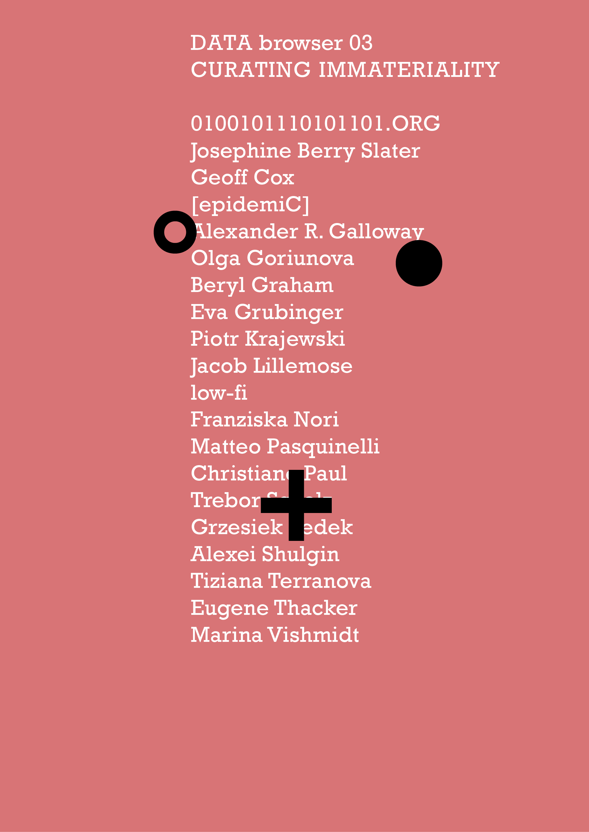 Curating Immateriality , edited by Joasia Krysa
