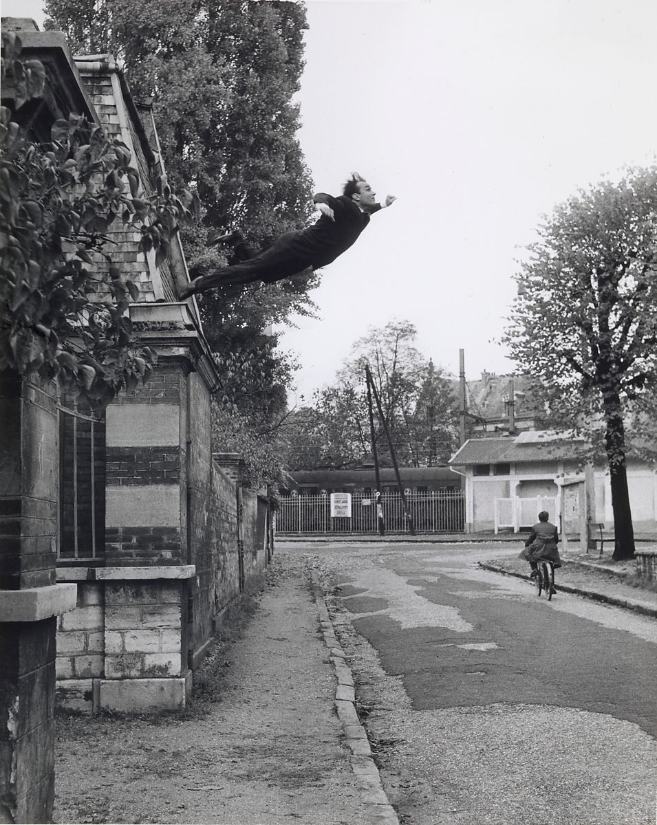 Leap Into The Void , Yves Klein The Metropolitan Museum of Art, 1960