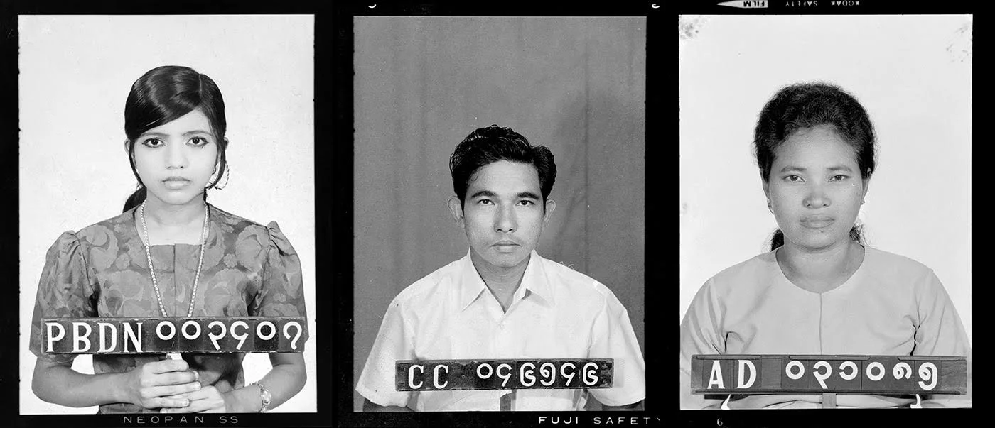 National Identity Card Photographs Yangon, c. 1970s Credit: Myanmar Photo Archive