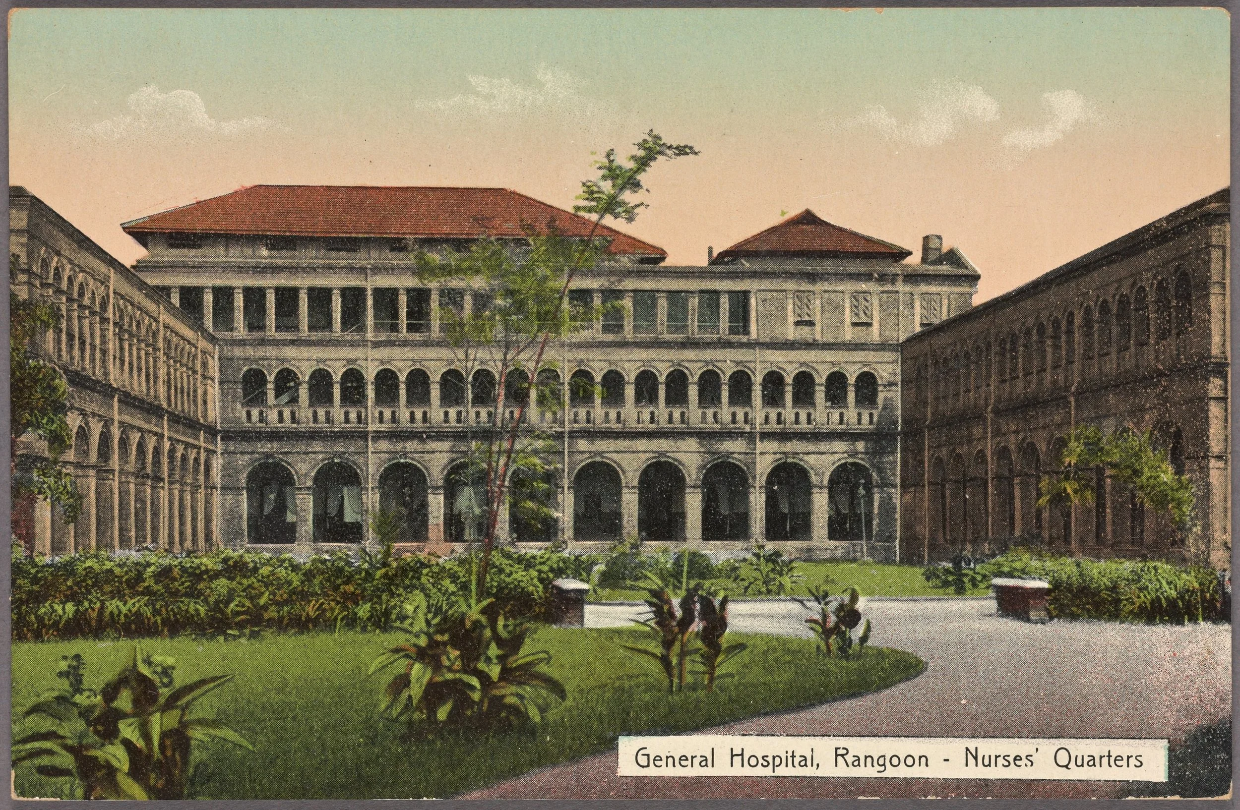 General Hospital, Rangoon , D.A. Ahuja New York Public Library, 1910