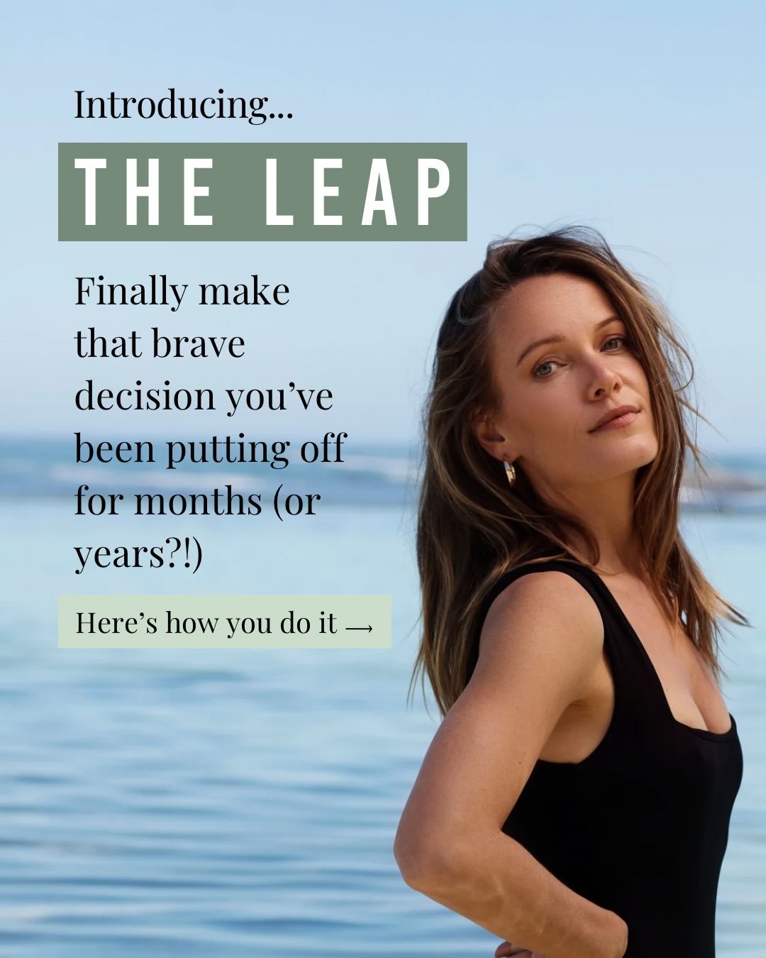 The high-achieving women I work with don&rsquo;t struggle with ambition - just like I never did!

They struggle with uncertainty.

They know how to win and they know how to get shit done. 

But they don&rsquo;t know how to 𝘣𝘦. They don&rsquo;t know