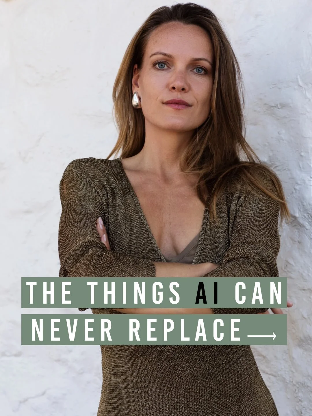 I&rsquo;ve been thinking about AI a lot. 

A part of me is afraid that it will take over my business. 

But then another (bigger!) part of me actually believes that the kind of work that I do is going to be more important than ever.

Because ChatGPT 