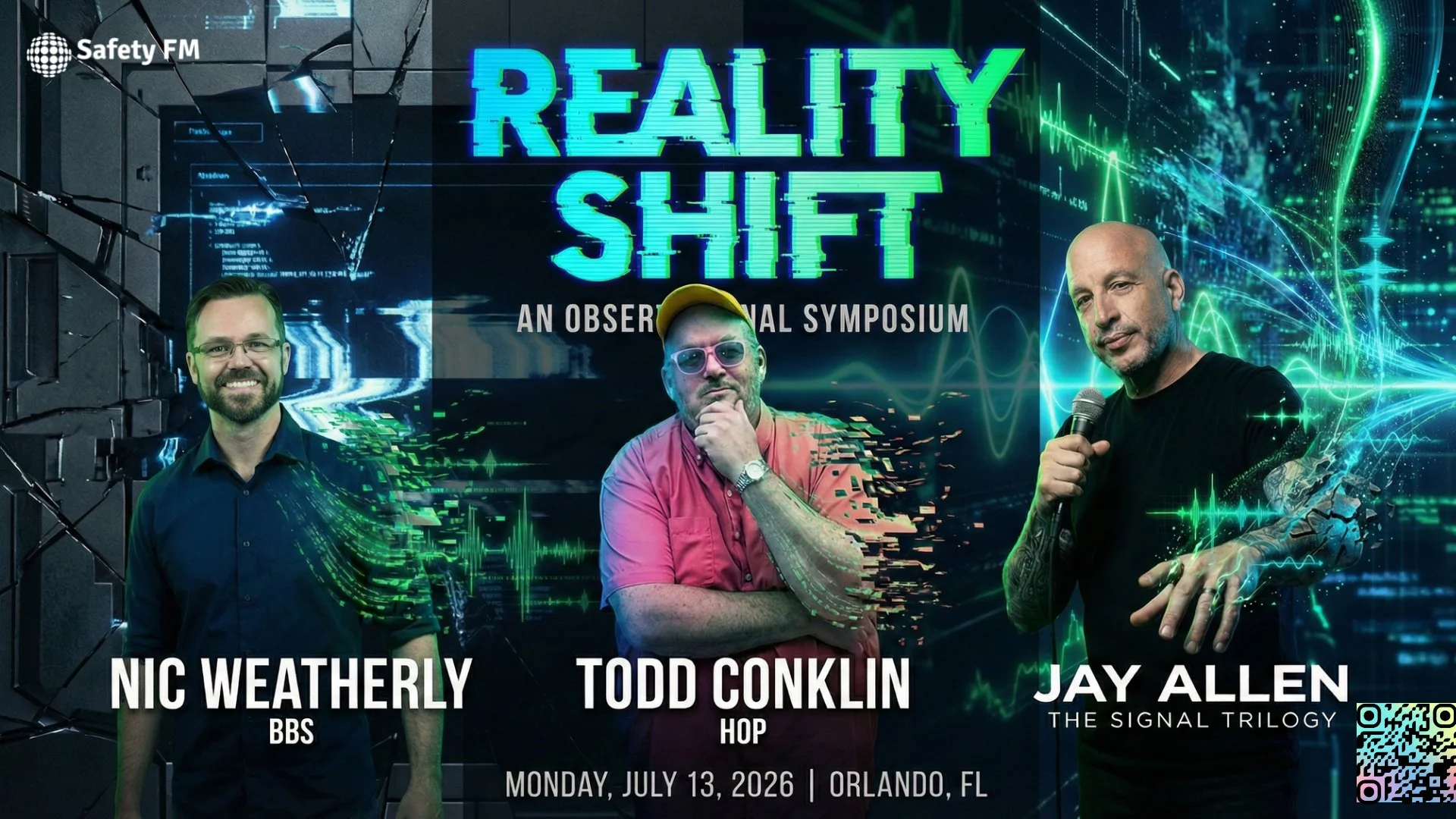 Reality Shift: An Observational Symposium – July 13 in Orlando