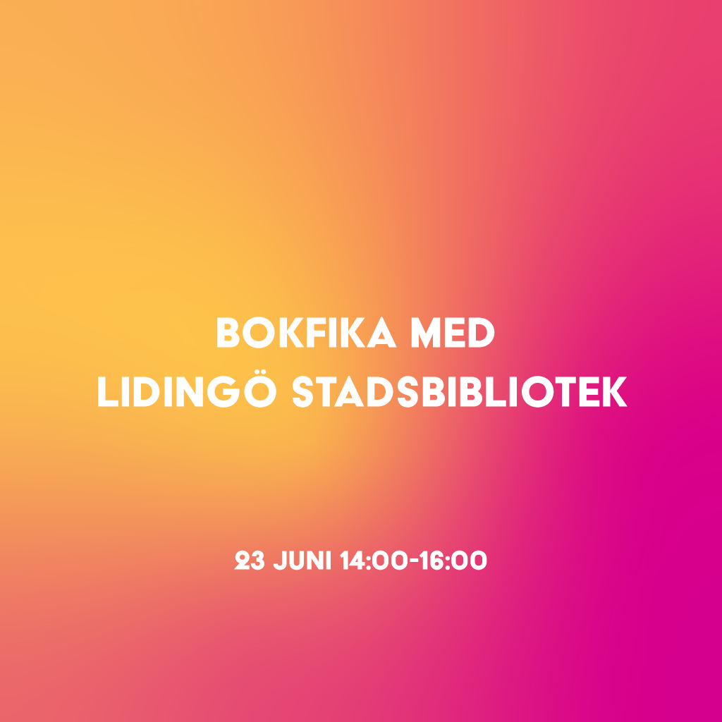 Bokfika med Lidingö Stadsbibliotek #2