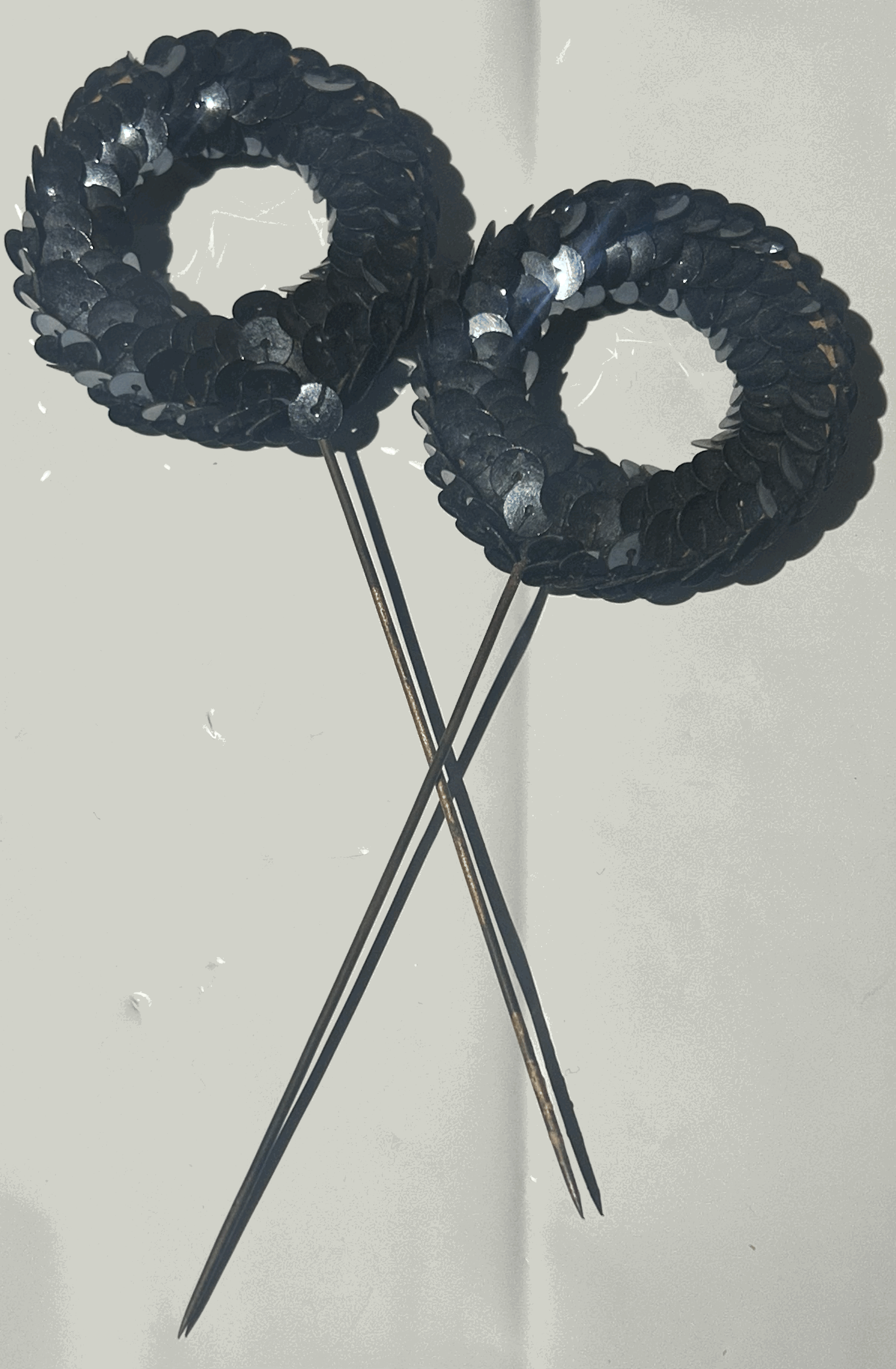 1930s Sequin hat pins