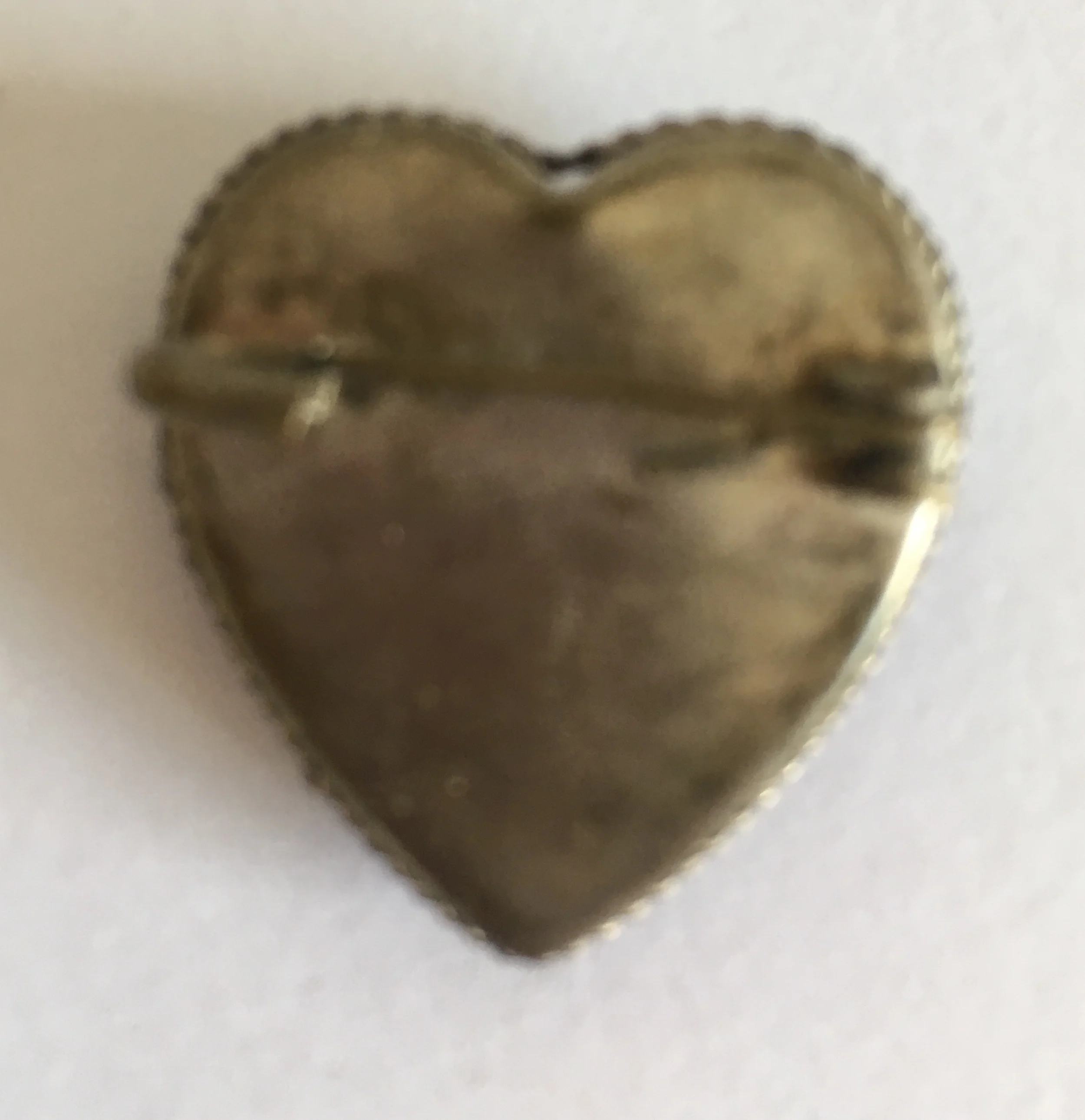 1930’s Micro mosaic heart brooch