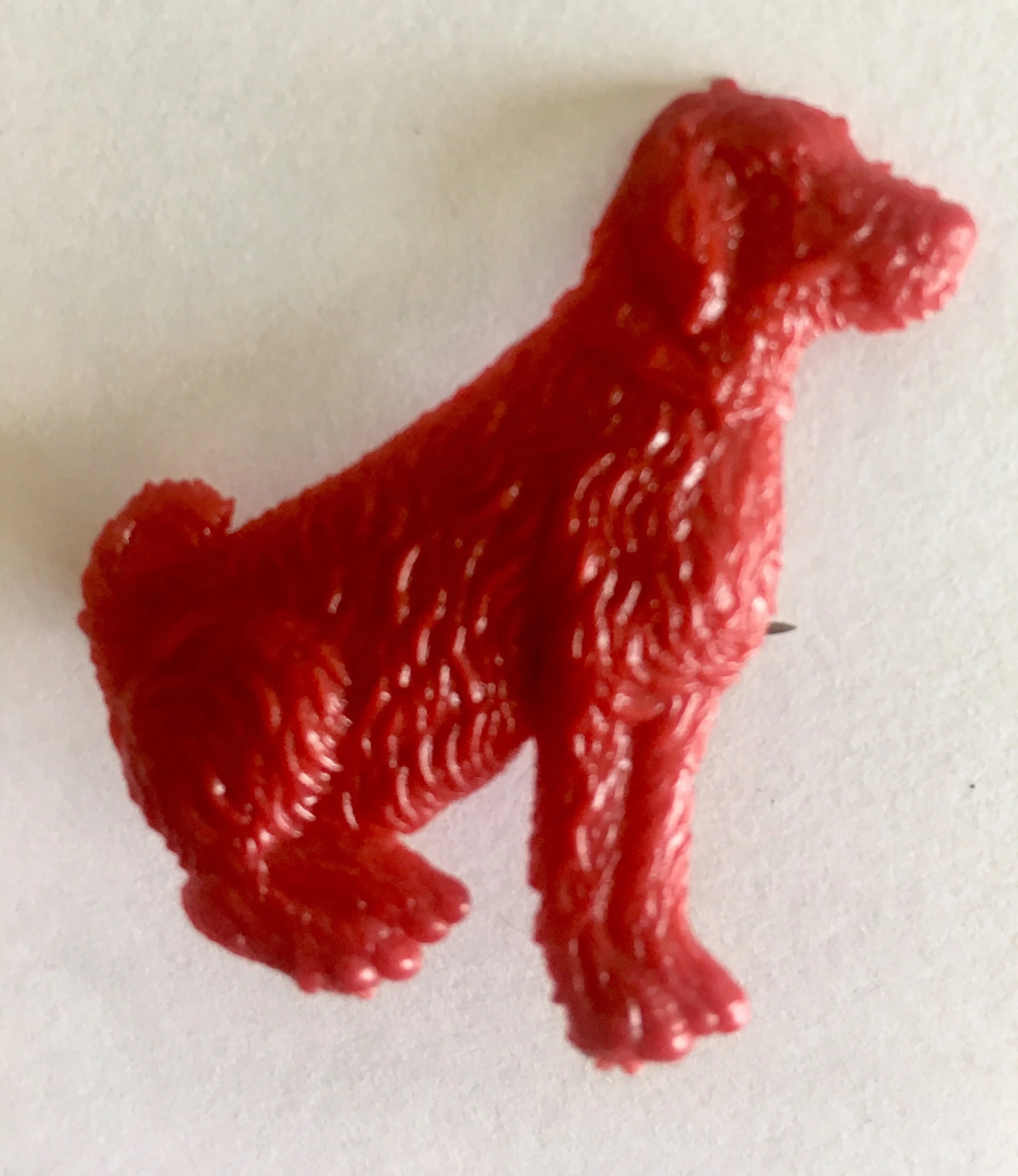 1950’s Plastic novelty Dog pin brooch