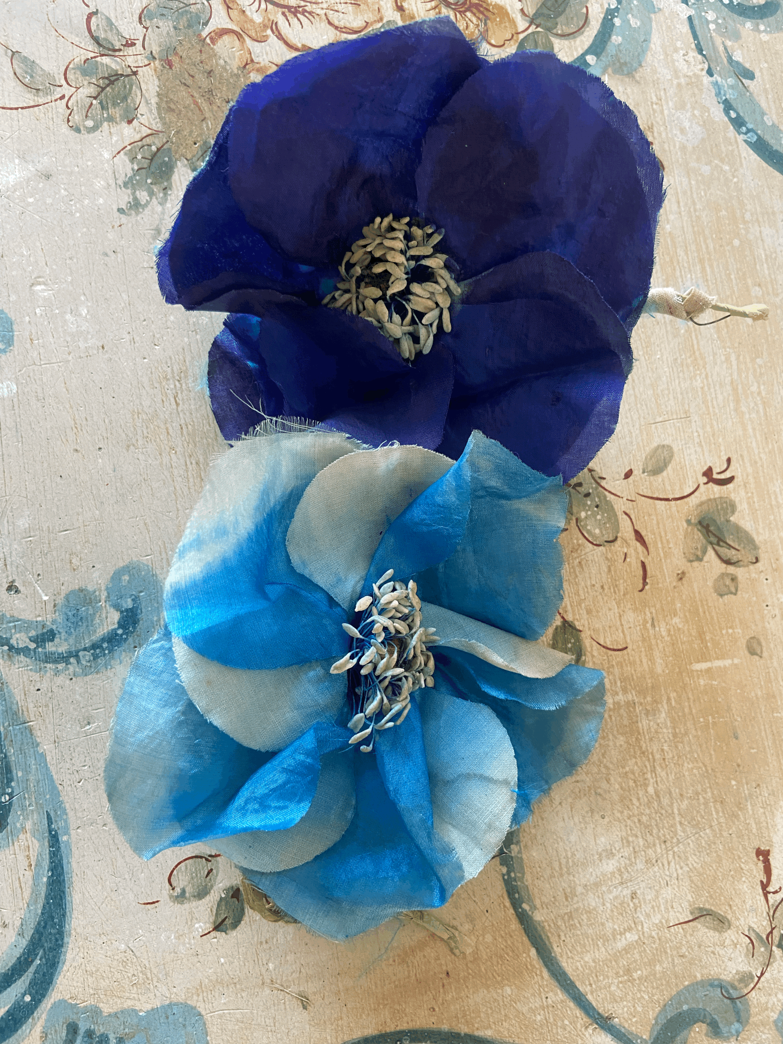 Vintage millinery flowers