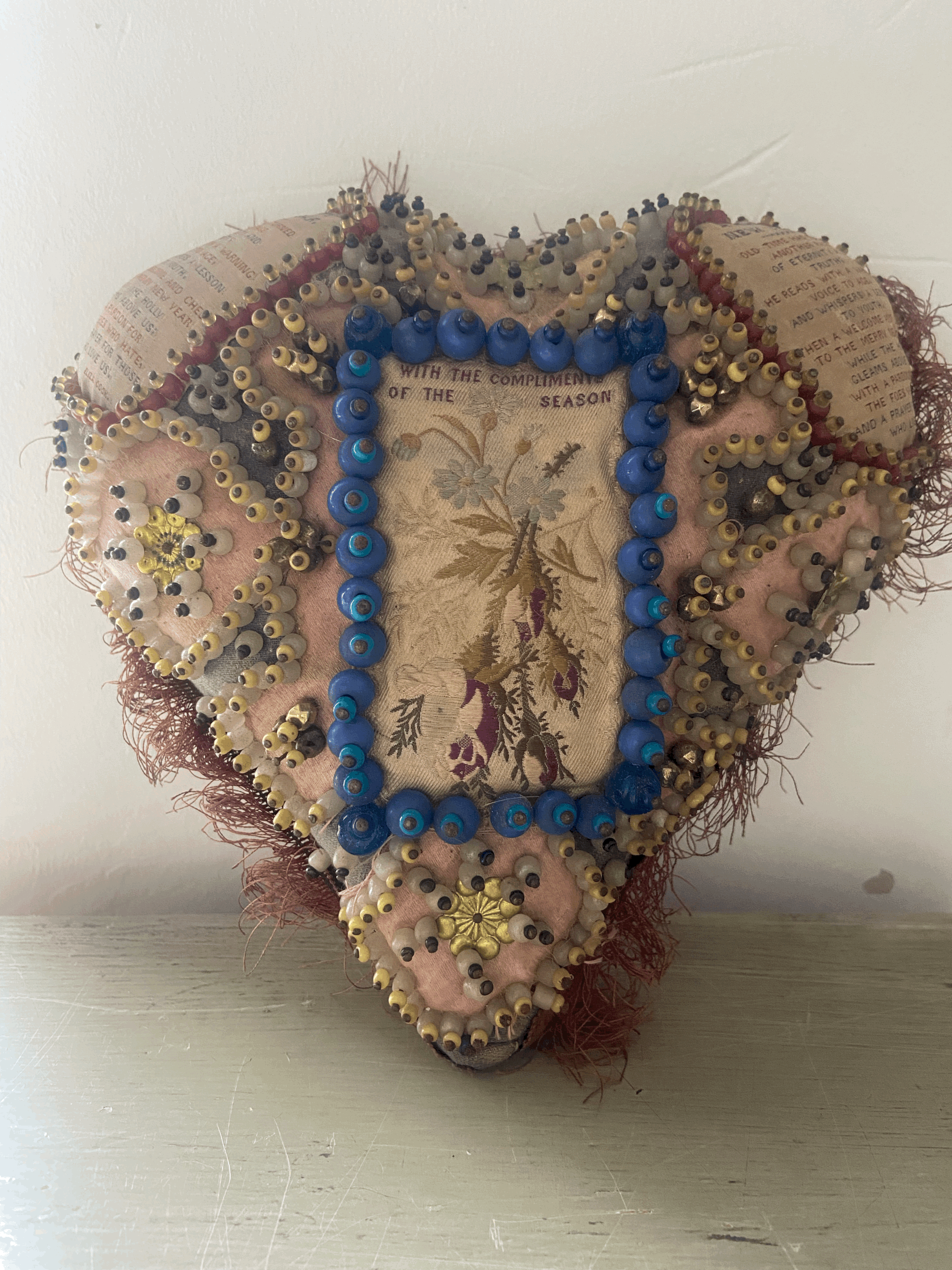 Antique sweetheart pillow