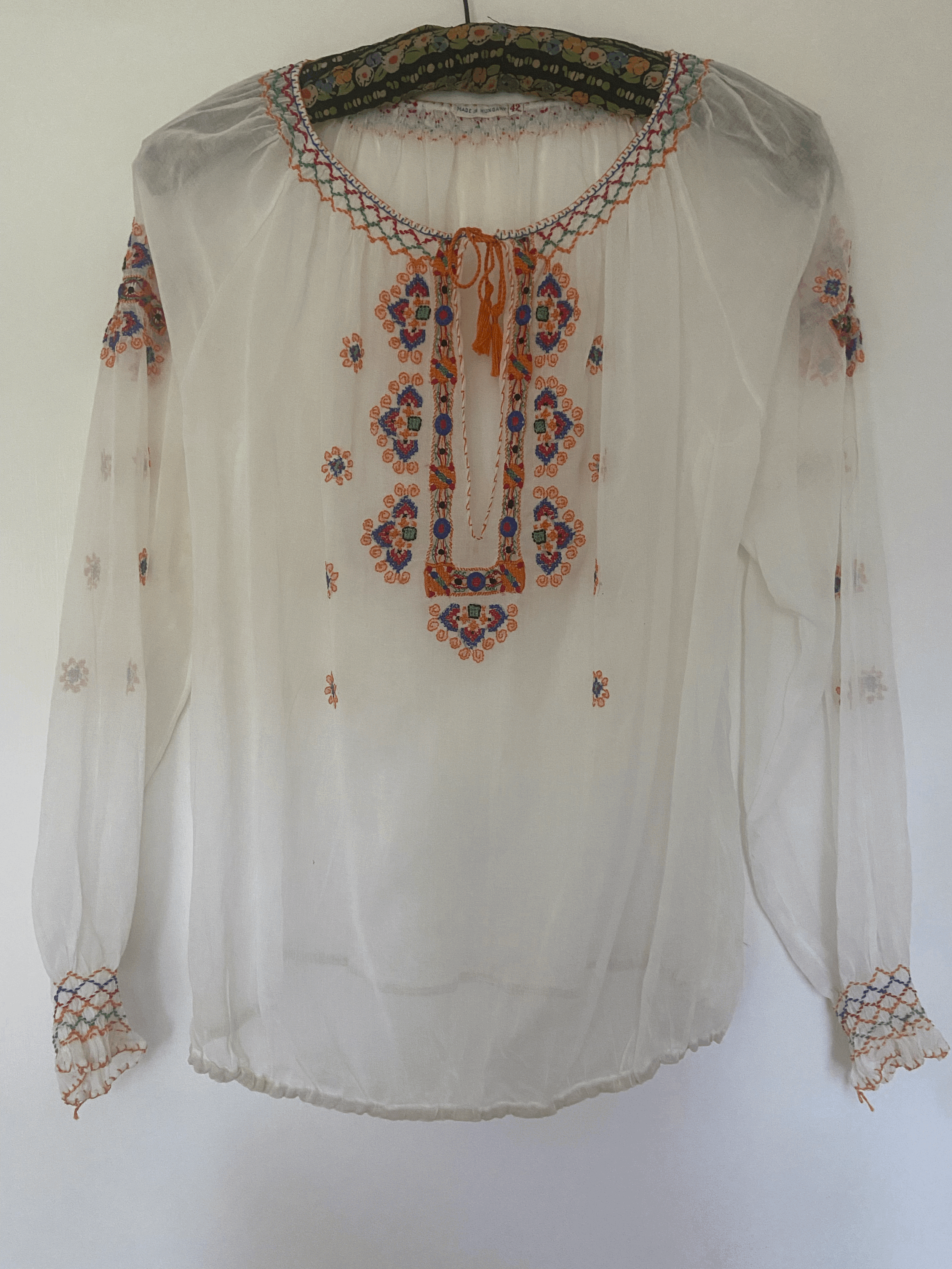 1930s Hungarian blouse
