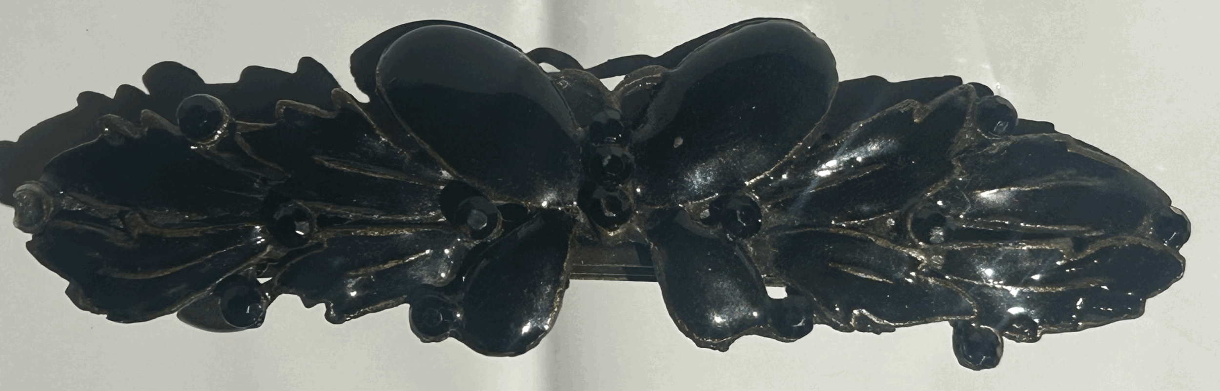 Vintage butterfly hair clip