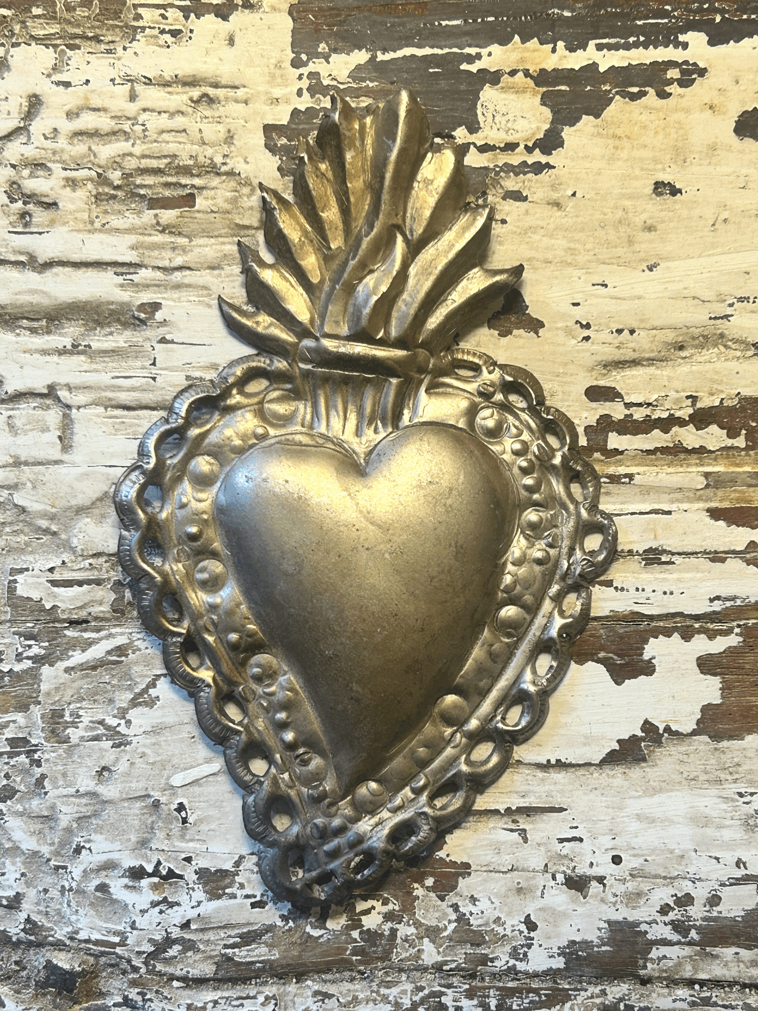 flaming heart ex voto