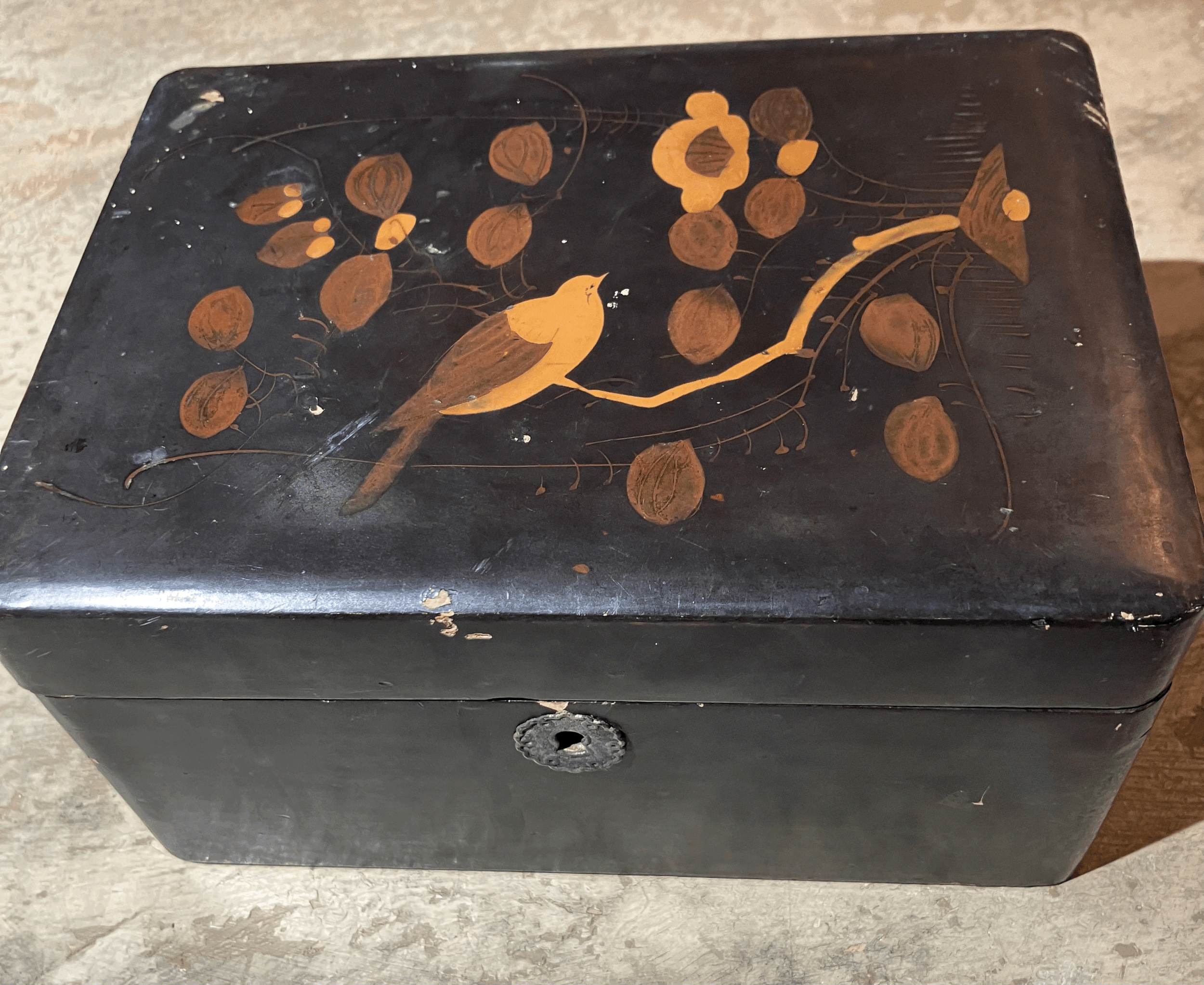 Hand painted box