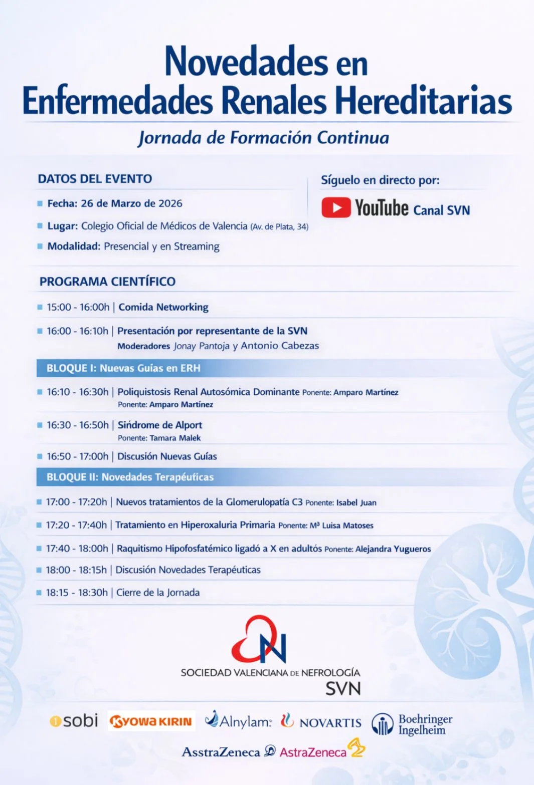 Novedades en Enfermedades Renales Hereditarias