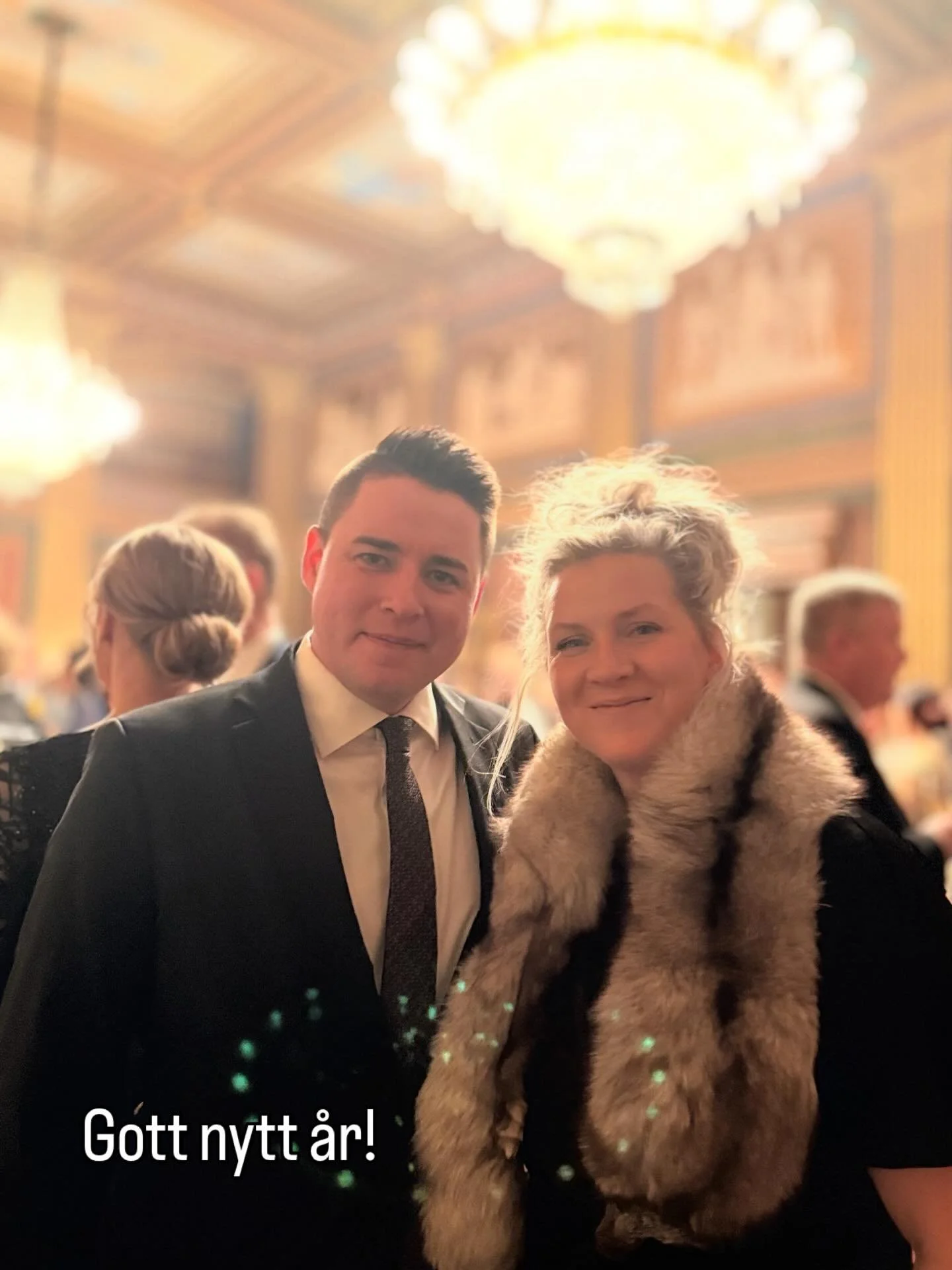 Inleder 2026 med f&ouml;rsvarsministerns ny&aring;rsmottagning p&aring; st&auml;nderhuset🇫🇮
Gott nytt &aring;r, hyv&auml;&auml; uutta vuotta, happy new year✨