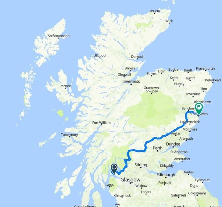 Highland Boundary Fault Map Highland Fault — Local Climb