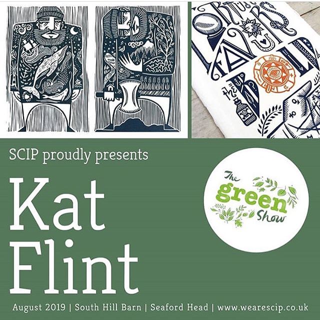 Morning! If you&rsquo;ve been curious about my big fishwives linocut, I&rsquo;m happy to be able to reveal that I&rsquo;m making it especially for this lovely exhibition taking place in August on the Sussex coast. The organisers @wearescip have their
