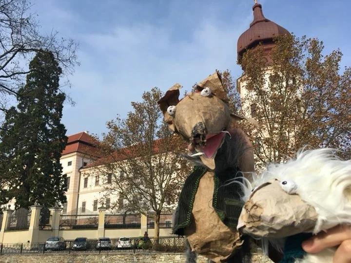 Wolf &amp; ich auf Lesereise ...