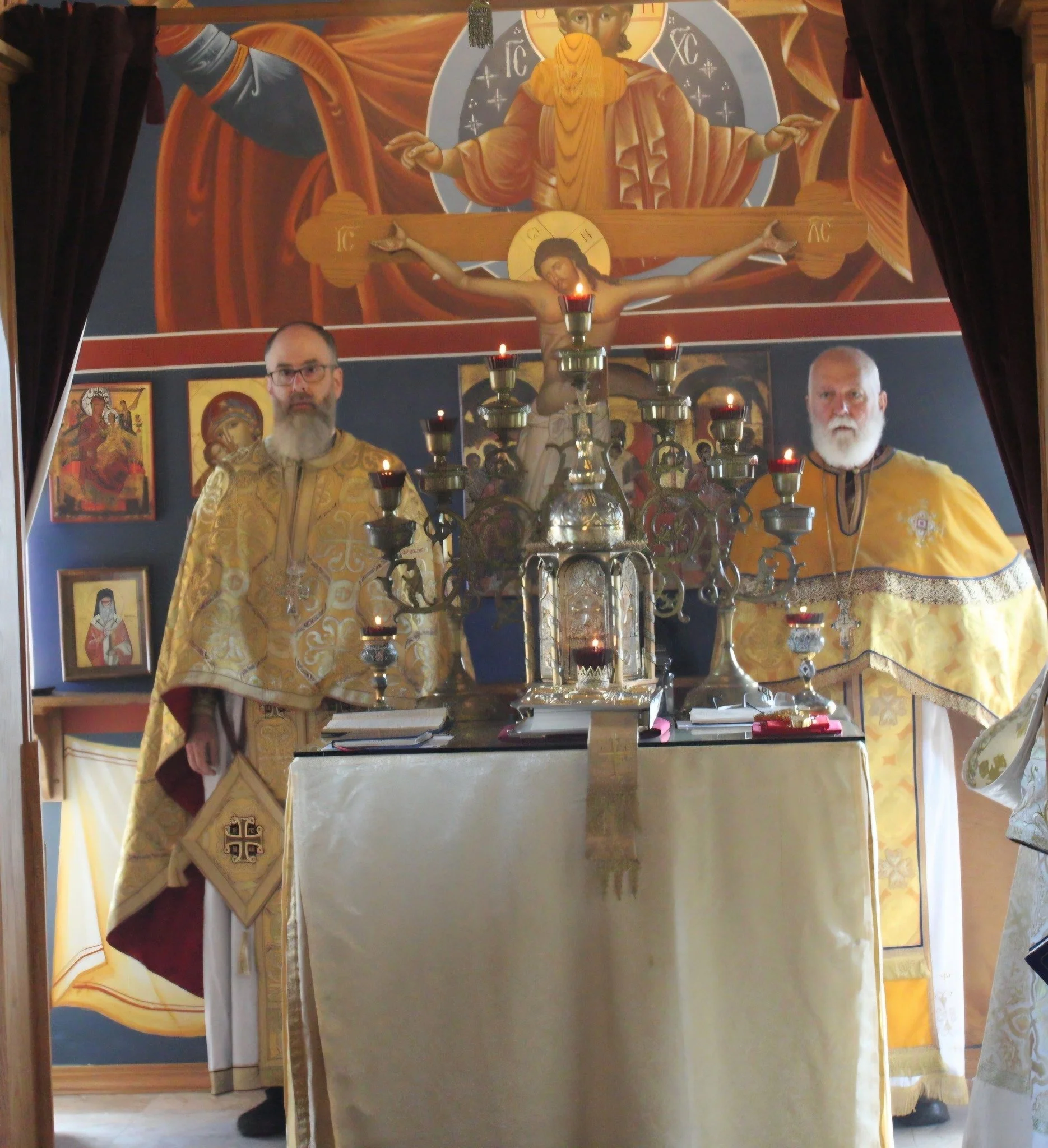 2025 Visit by Archimandrite Jeremy and Church Picnic 20.jpg