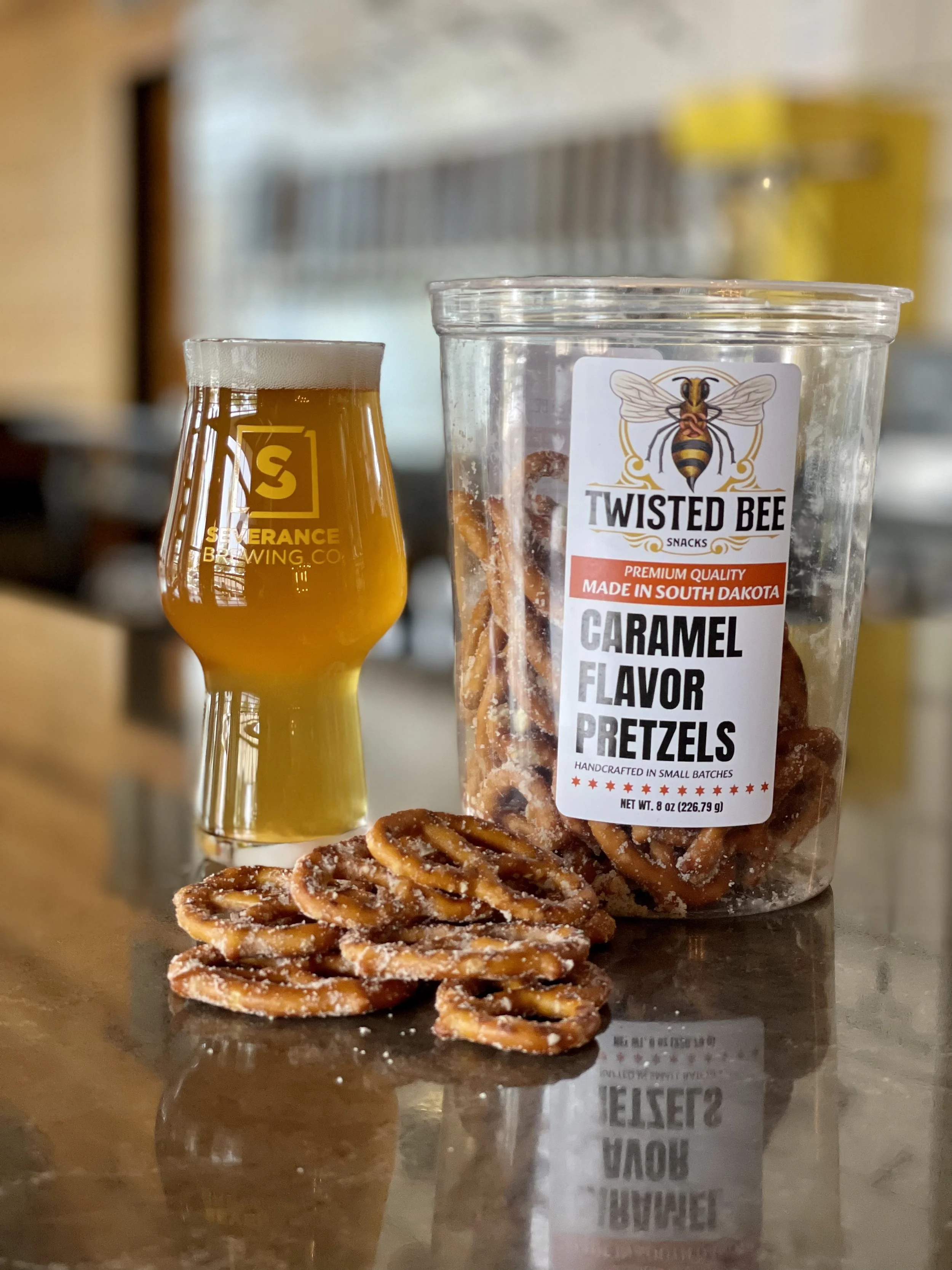 Twisted Bee Pretzel &amp; Beer Pairing