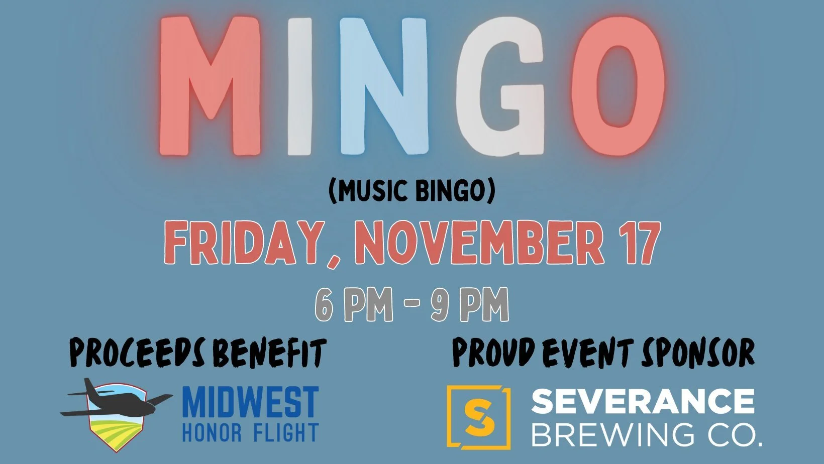 MINGO Night Fundraiser for Midwest Honor Flight