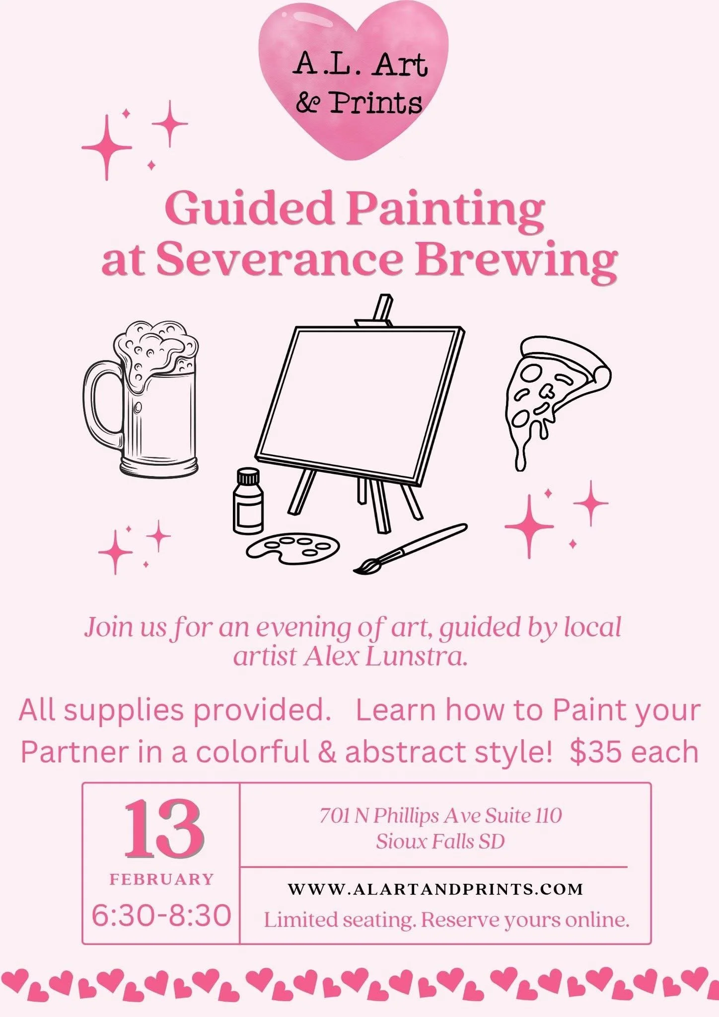 Paint Your Partner with A.L. Art &amp; Prints