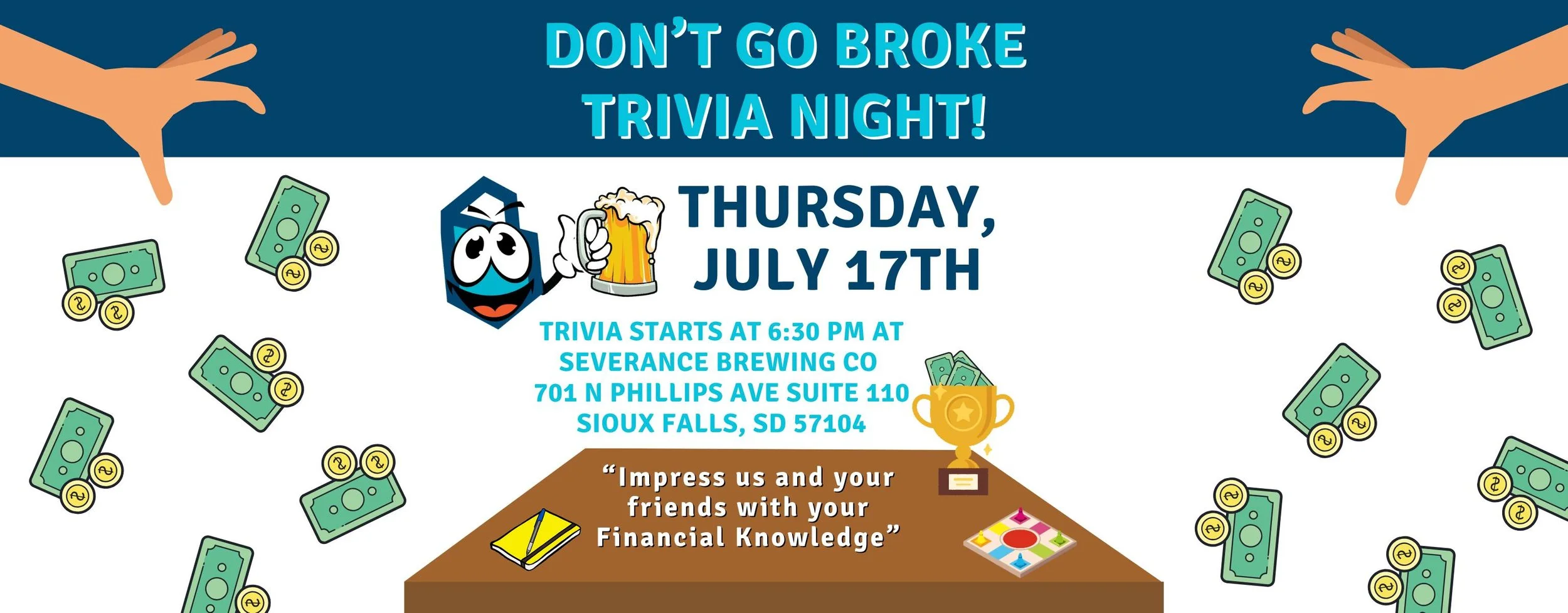 Don't Go Broke Trivia with Bluestone Federal Credit Union