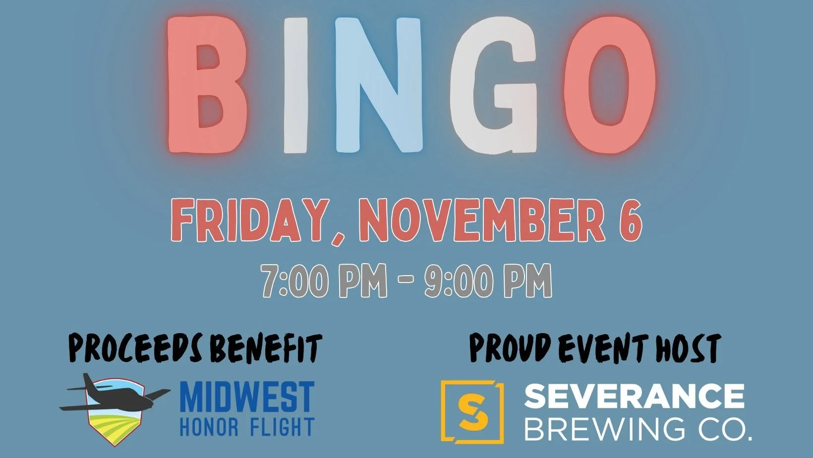 Bingo Give Back Night with Midwest Honor Flight