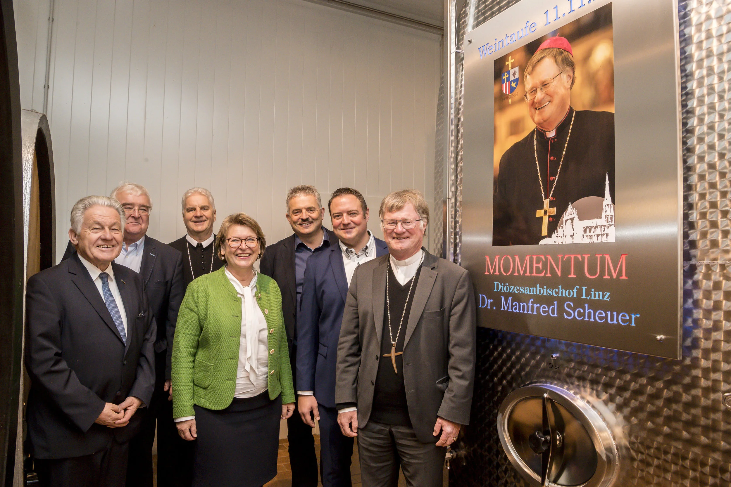 27-igste Weintaufe im Winzerhof Fam. Dockner 
