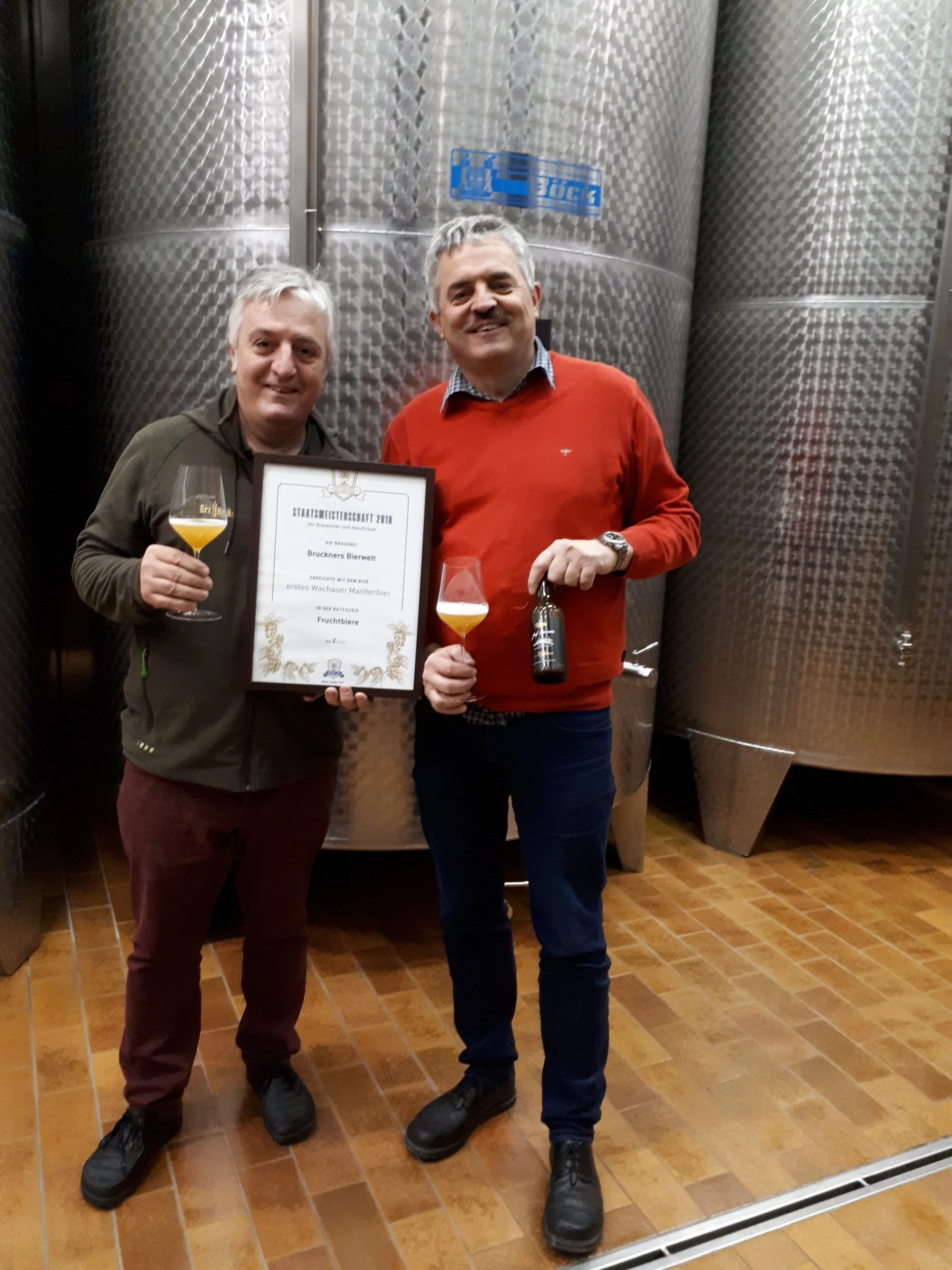 2. Platz für das 1. Wachauer Marillenbier