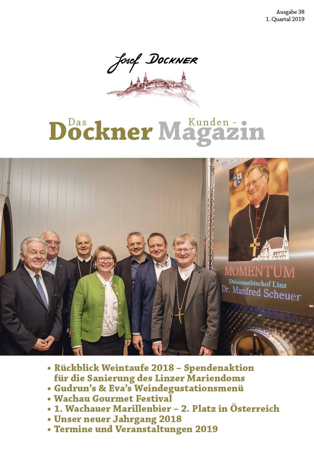 Kundenmagazin Jänner 2019